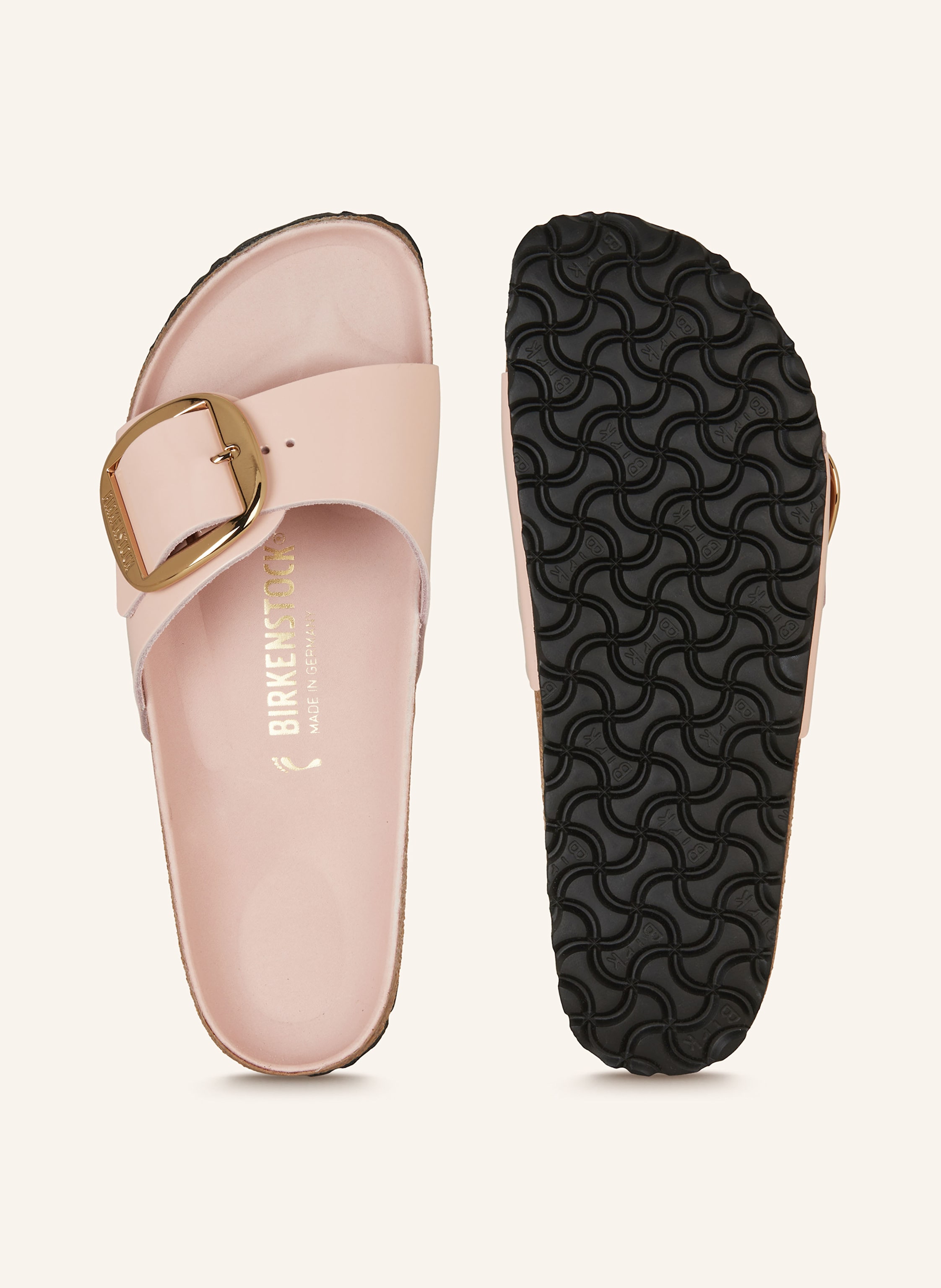 Thumbnail - Birkenstock Pantoletten Madrid Big Buckle Lena rosa