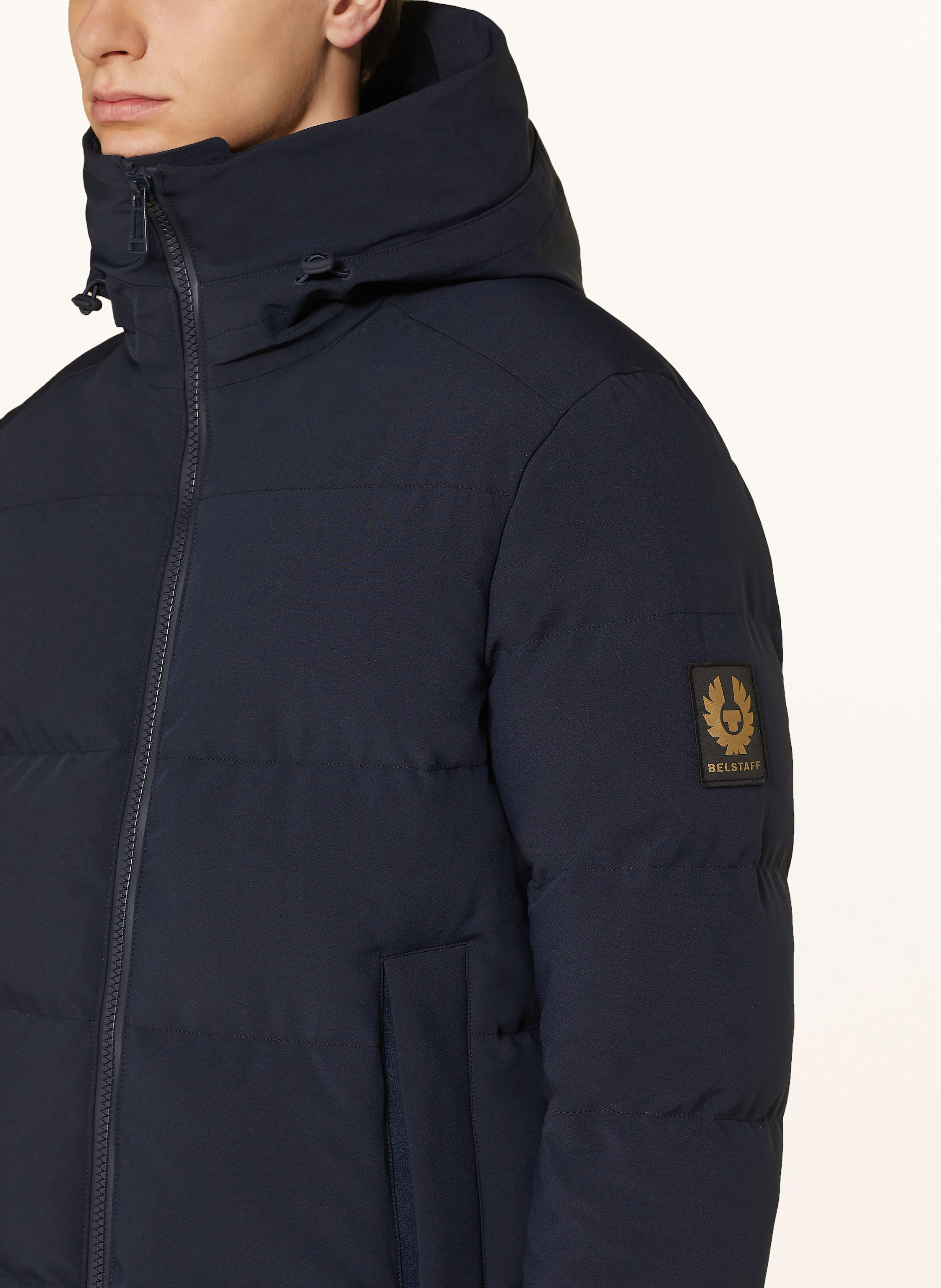Thumbnail - Belstaff Daunenjacke Pulse blau