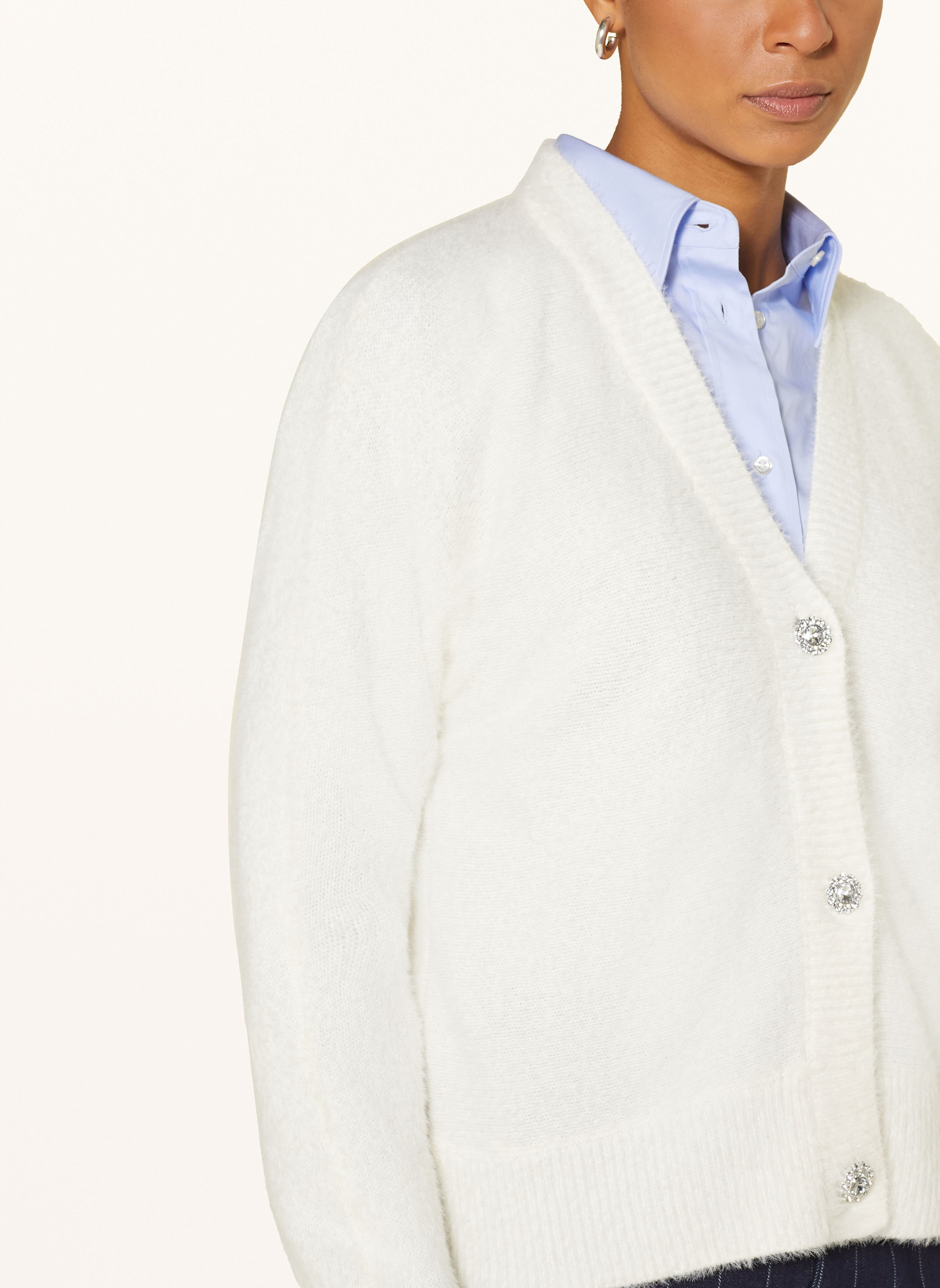 Thumbnail - Only Strickjacke weiss