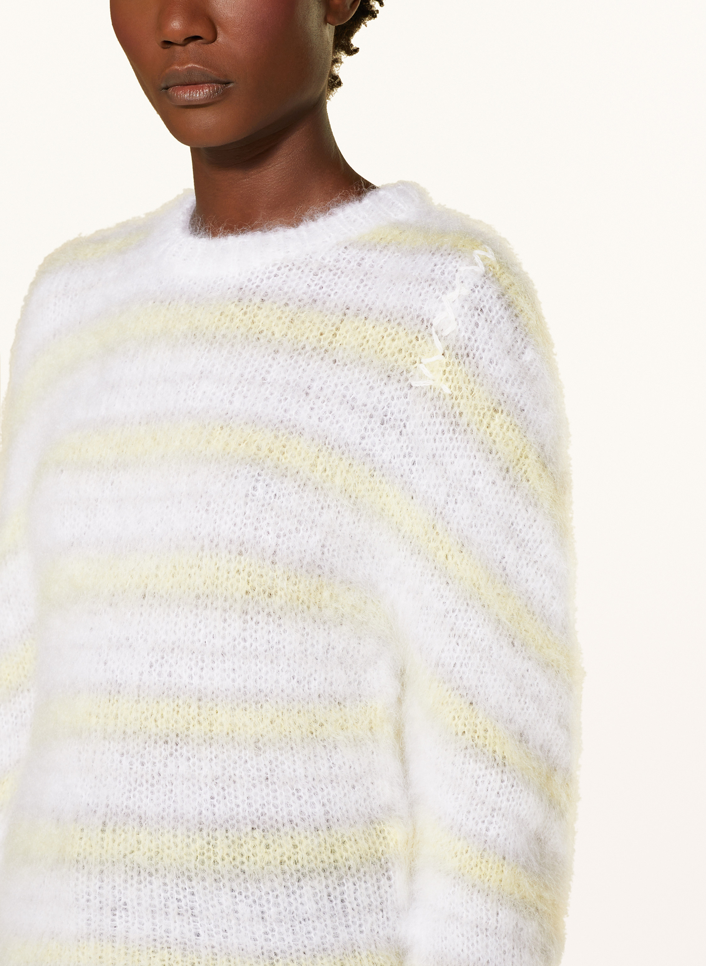 Thumbnail - Marni Mohair-Pullover weiss