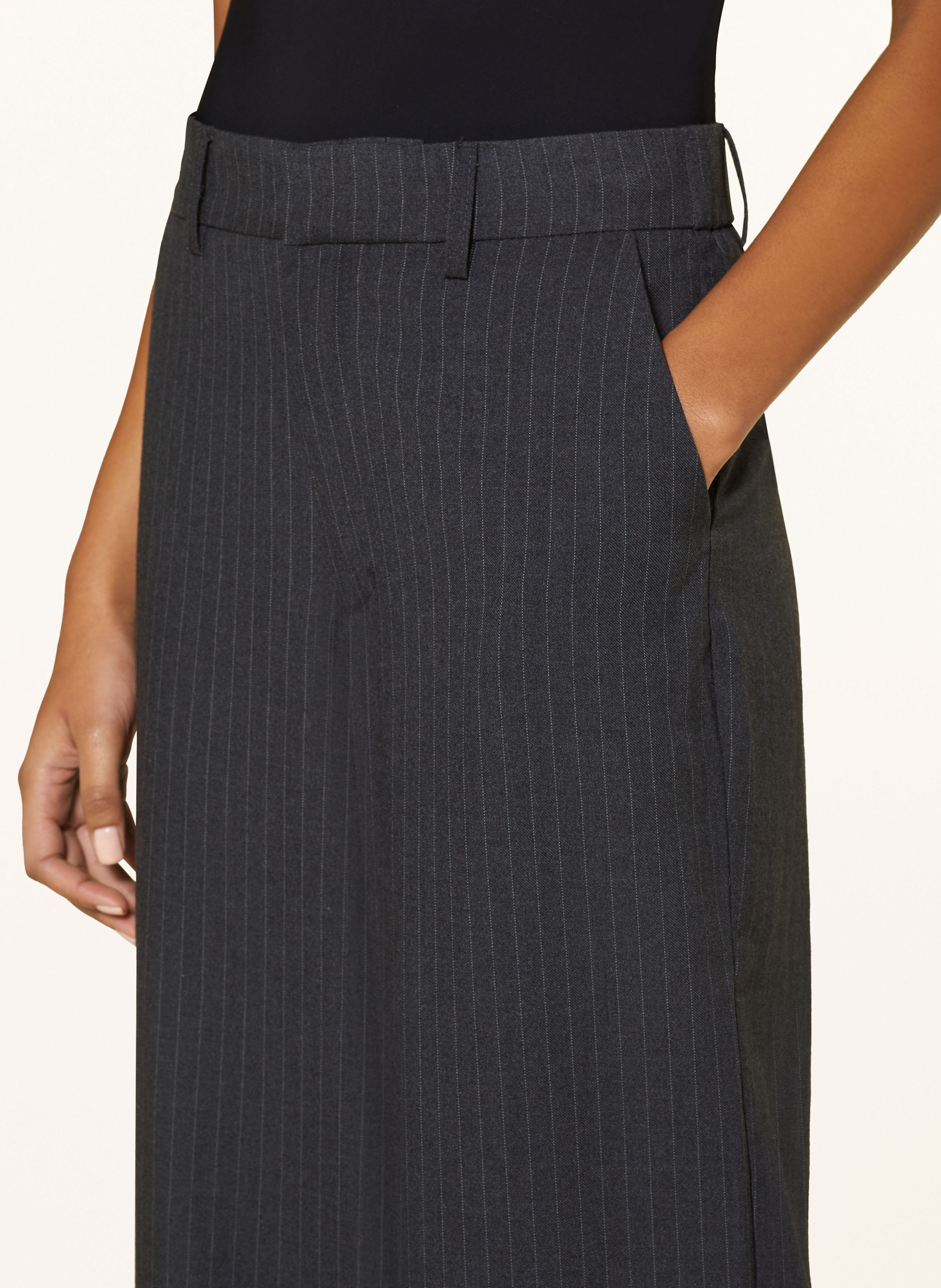 Thumbnail - Neo Noir Marlenehose Emmet grau