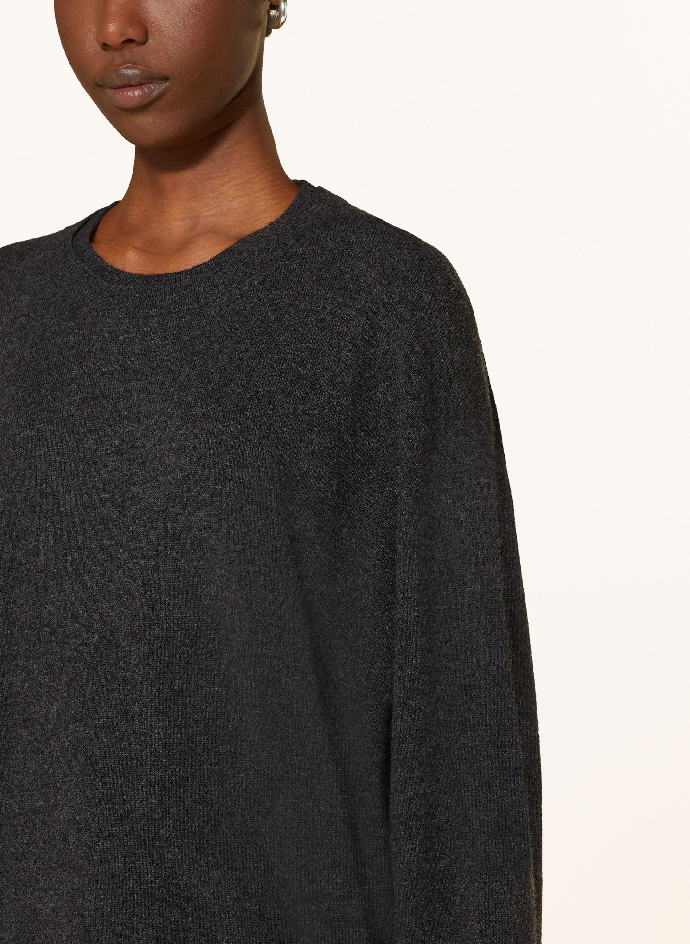 Thumbnail - Black Palms Pullover Aus Merinowolle Mit Cashmere grau