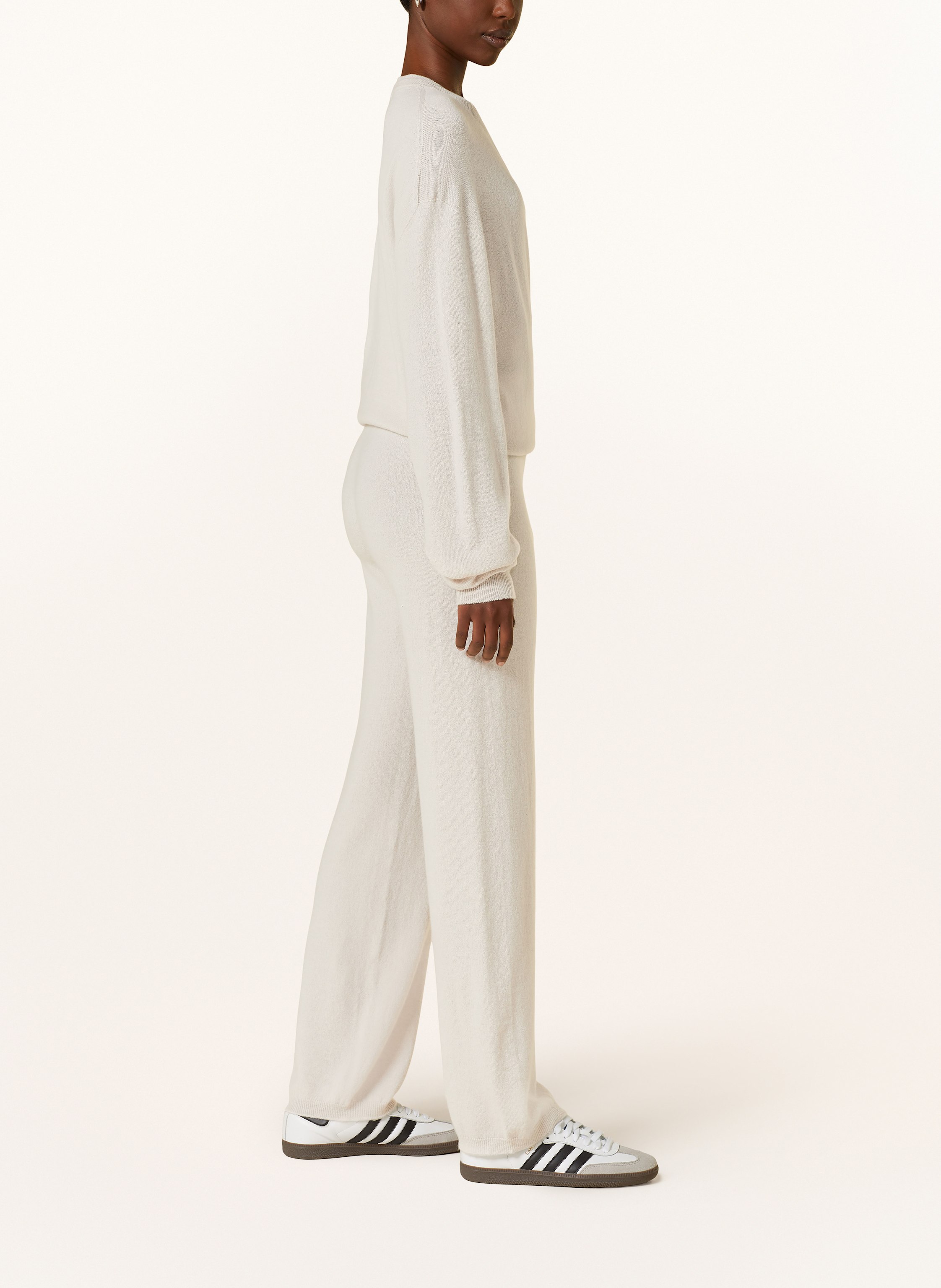 Thumbnail - Black Palms Strickhose Cashi Mit Cashmere beige