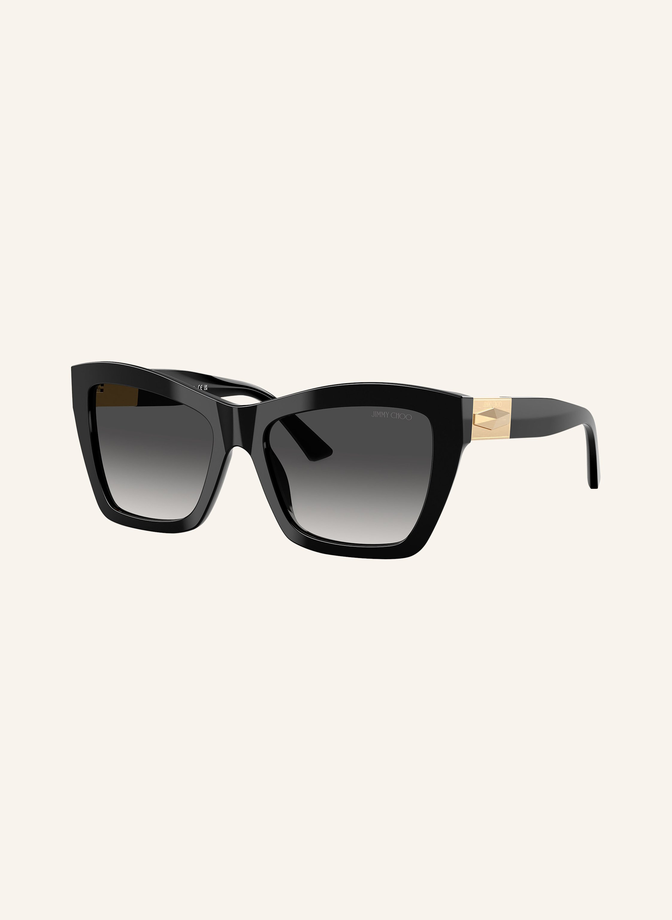Jimmy Choo Jimmy Choo Sonnenbrille jc5031 schwarz in 50008G - SCHWARZ/ GRAU VERLAUF