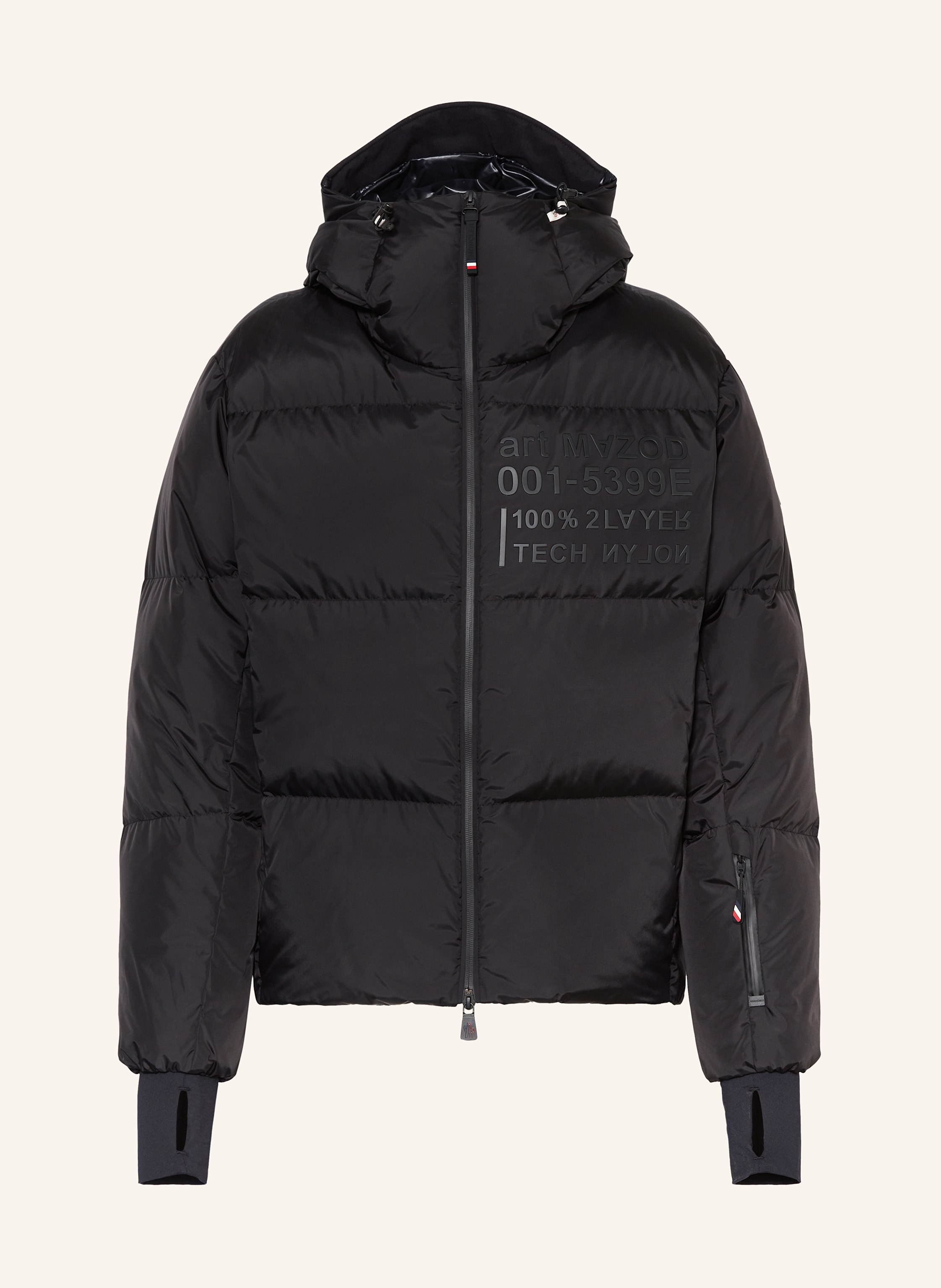 MONCLER GRENOBLE Puchowa kurtka narciarska MAZOD kolor czarny