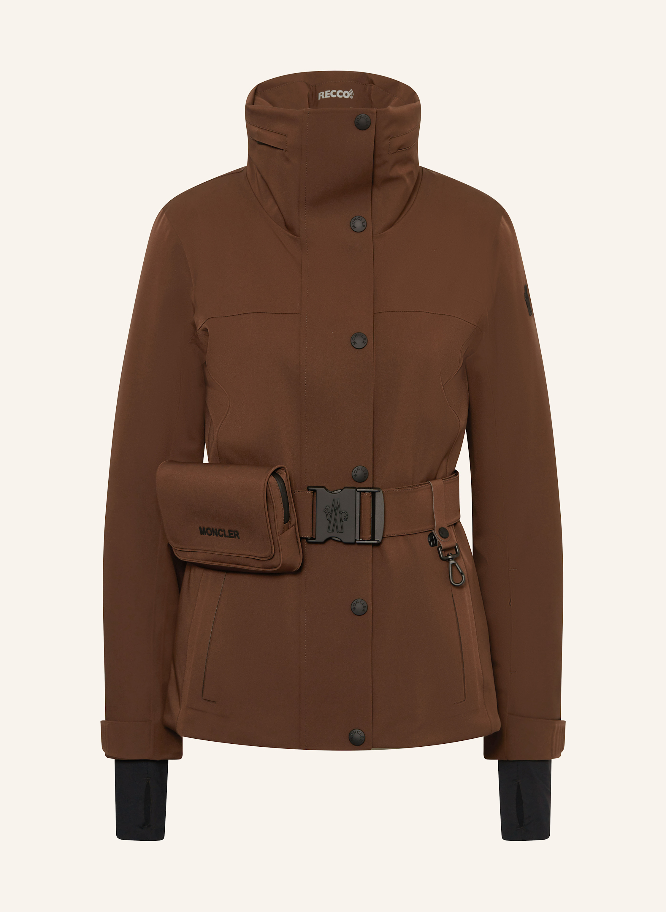 MONCLER GRENOBLE Skijacke HAINETS in braun