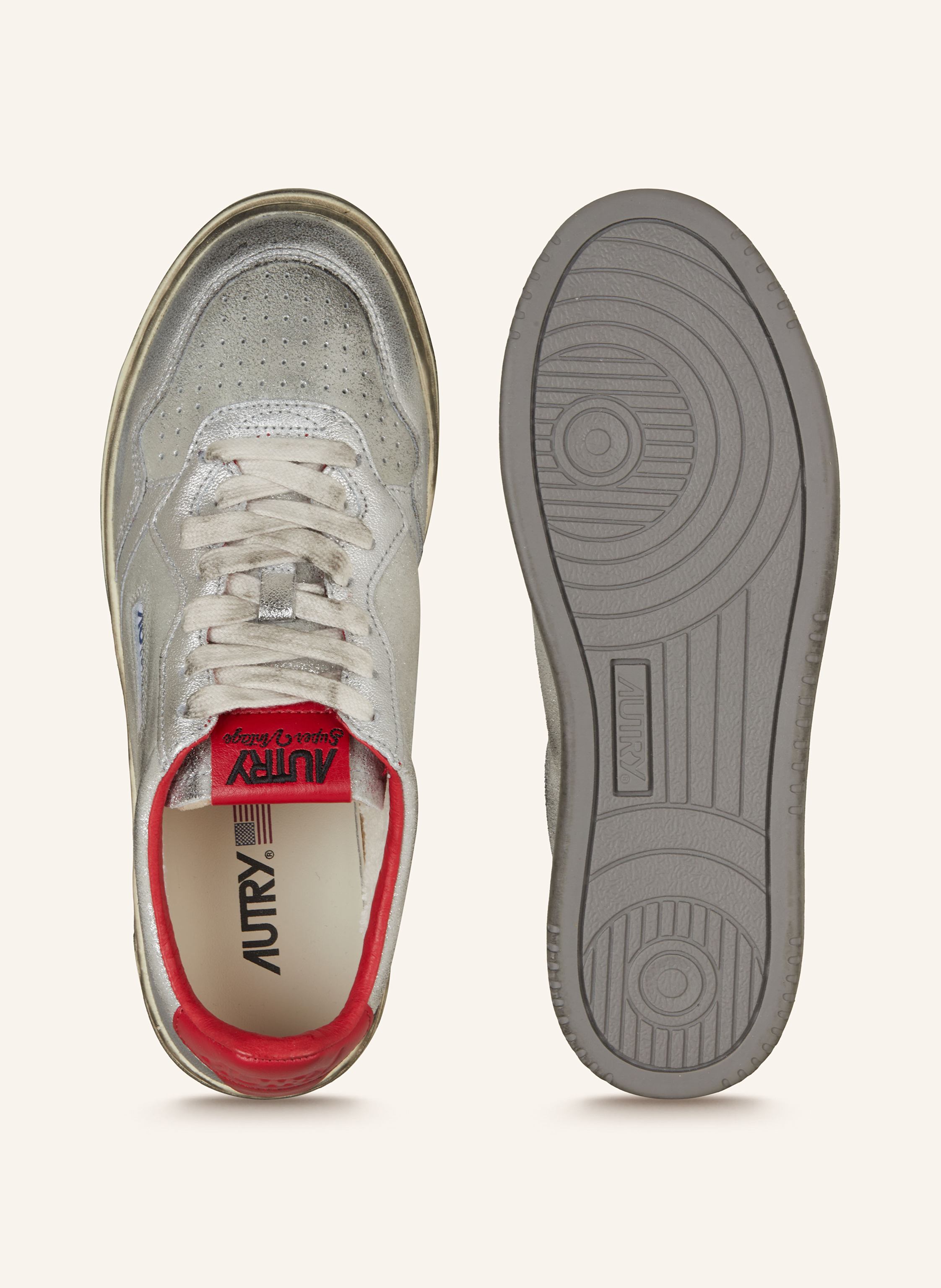 Thumbnail - Autry Sneaker Super Vintage Low La grau