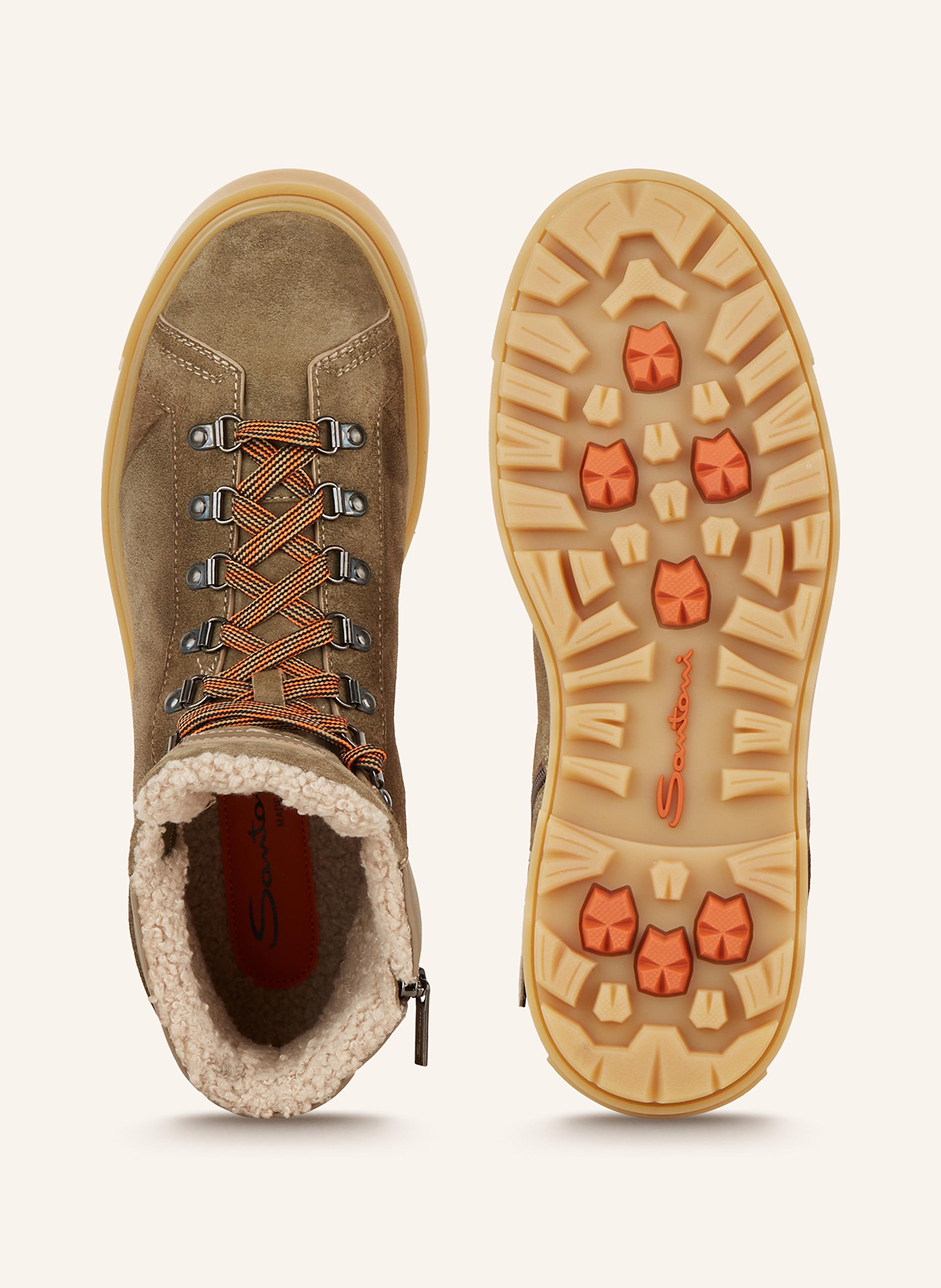 Thumbnail - Santoni Schnürboots Farah braun