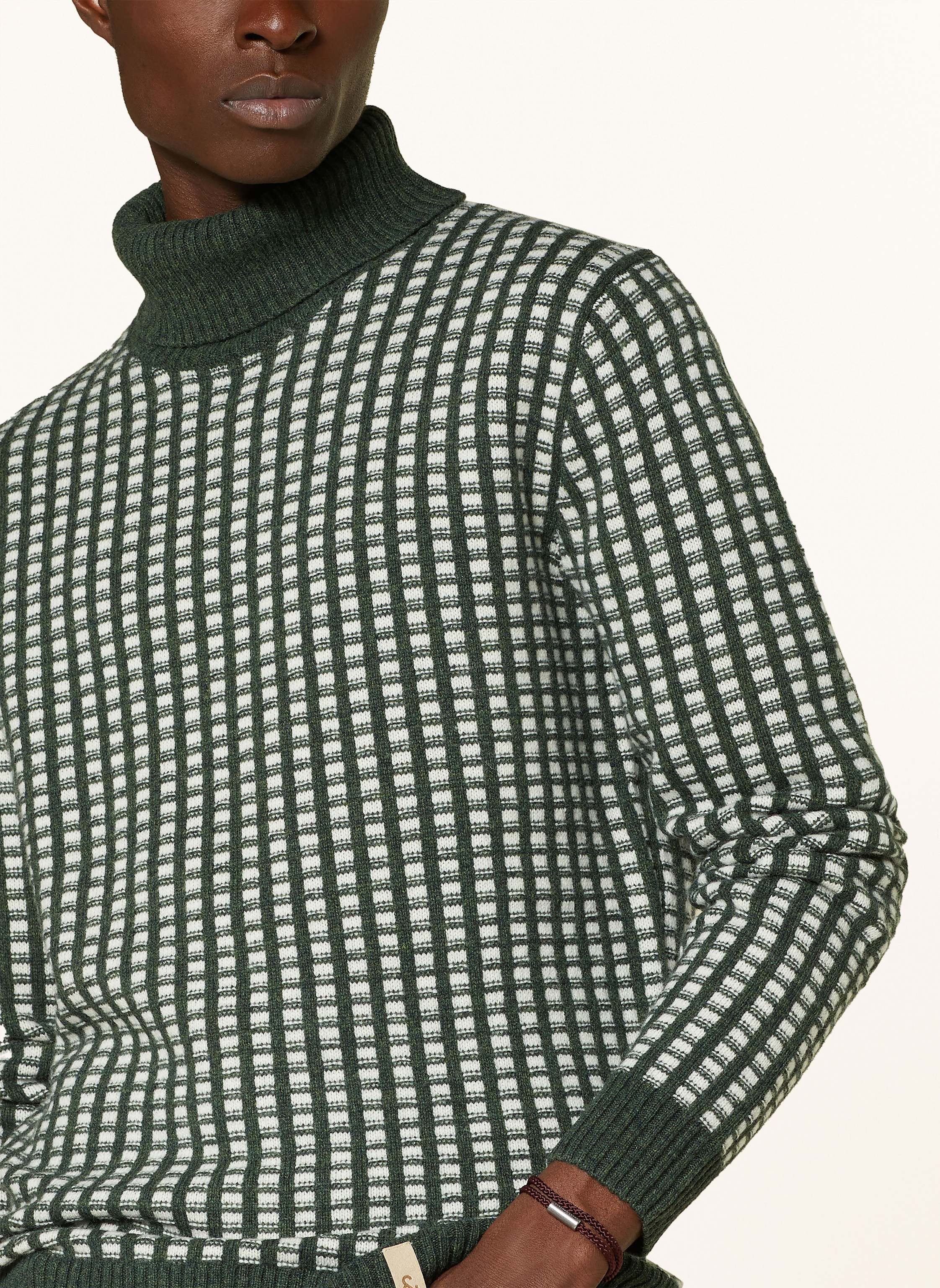 Thumbnail - Colours & Sons Rollkragenpullover gruen