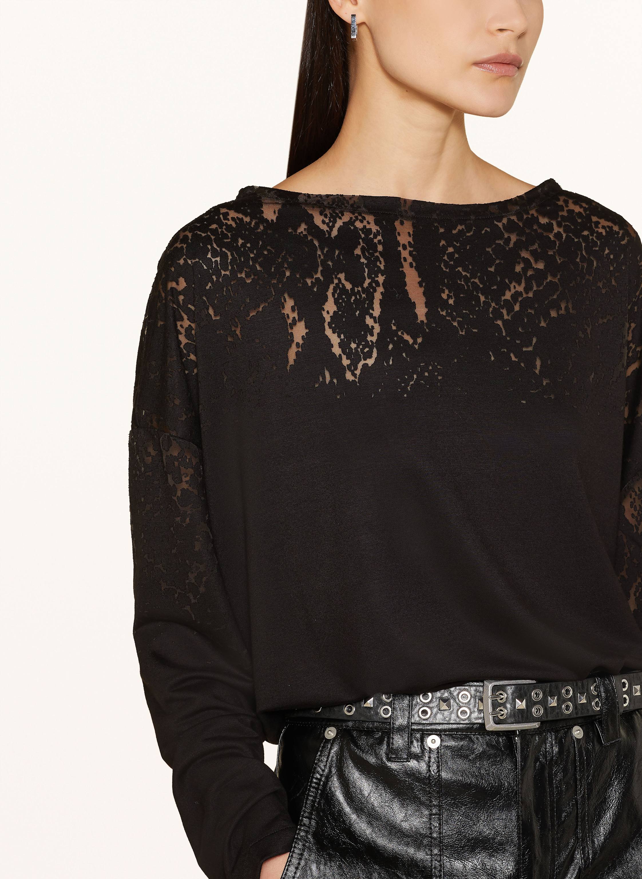 Thumbnail - Allsaints Longsleeve Rita schwarz