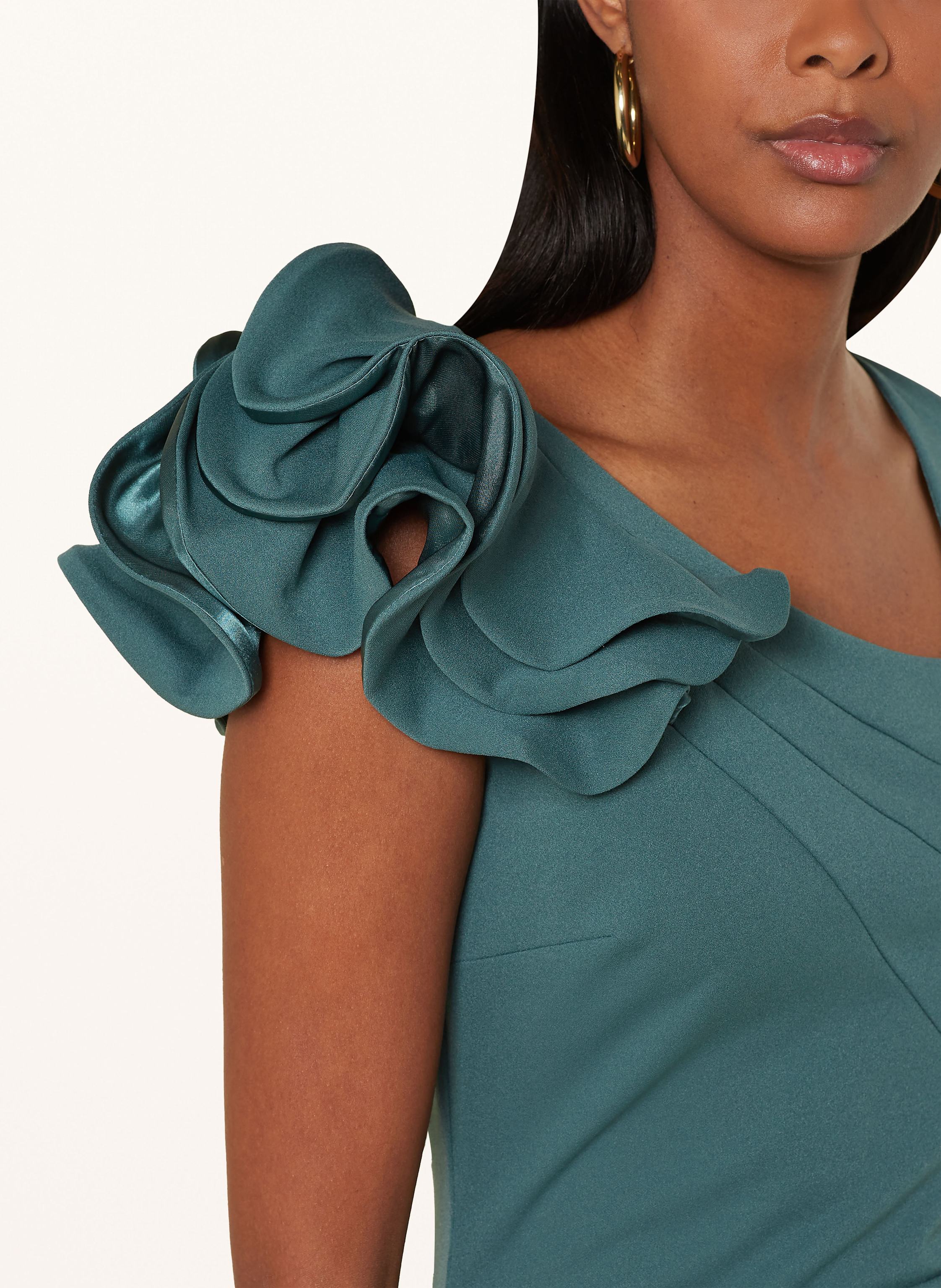 Thumbnail - Vera Mont Abendkleid Mit Volants gruen
