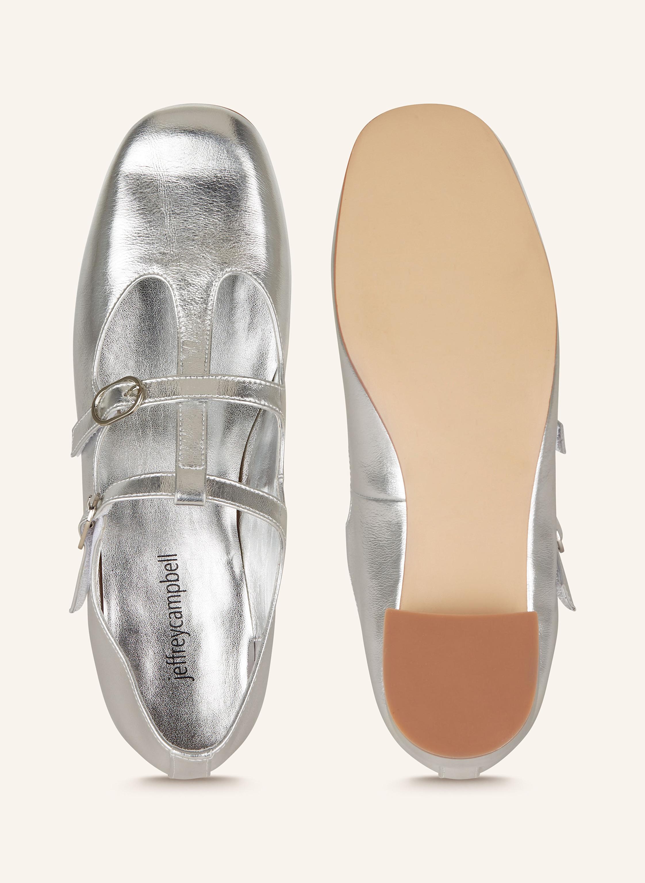 Thumbnail - Jeffrey Campbell Mary-Jane-Pumps Filmstar silber