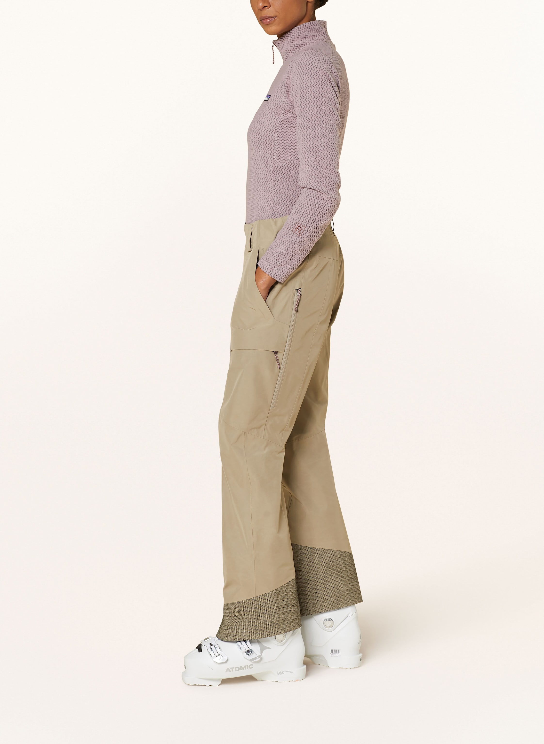 Thumbnail - Patagonia Skihose Storm Shift beige