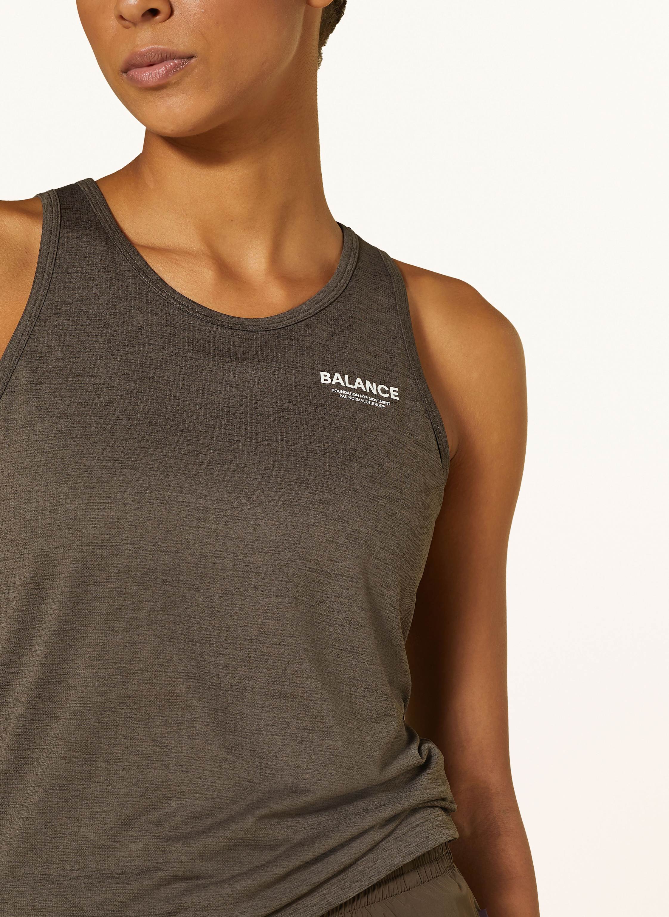 Thumbnail - Pas Normal Studios Lauftop Balance Sleeveless braun