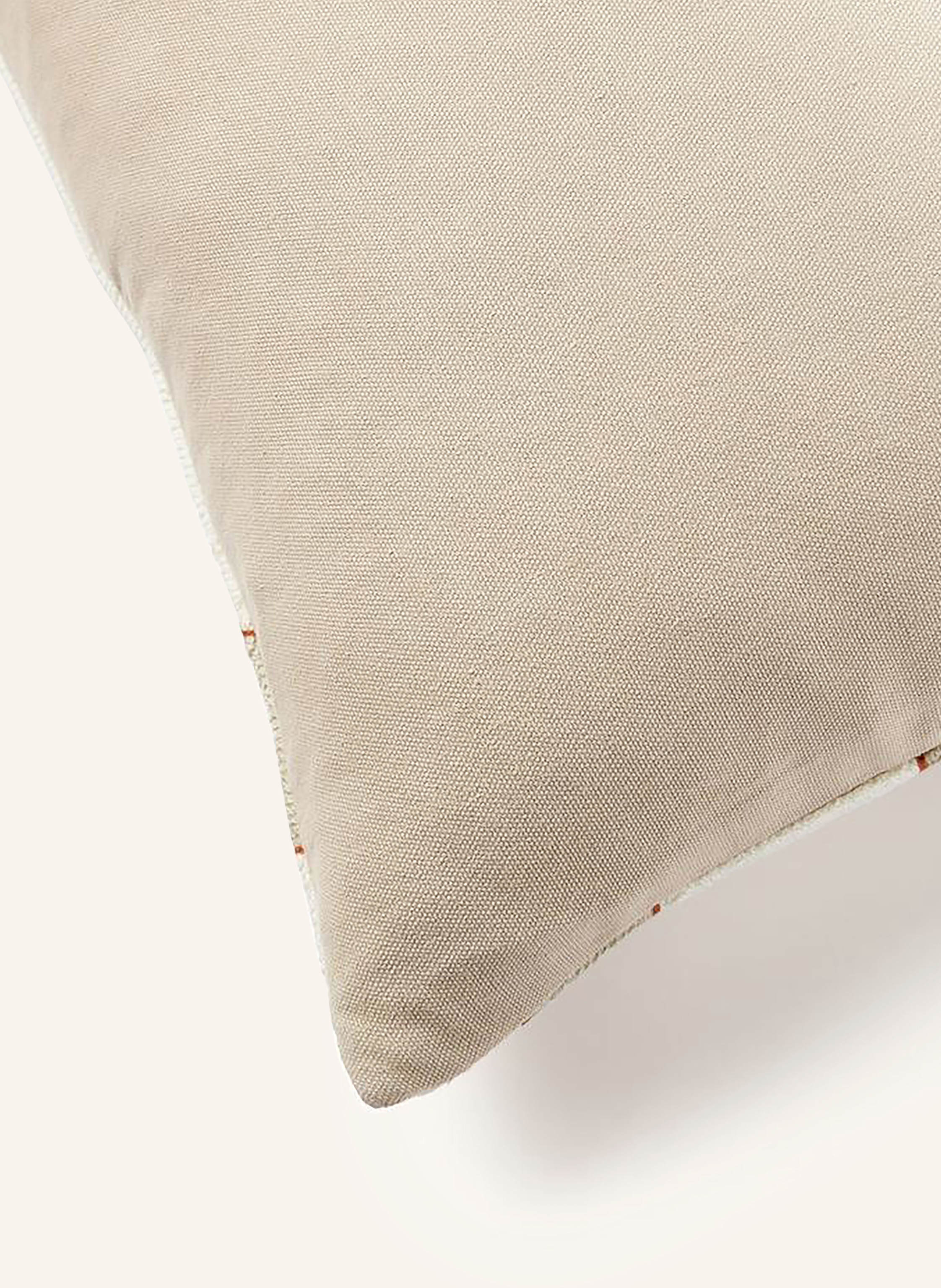 Thumbnail - Westwing Collection Dekokissenhülle Kobe beige