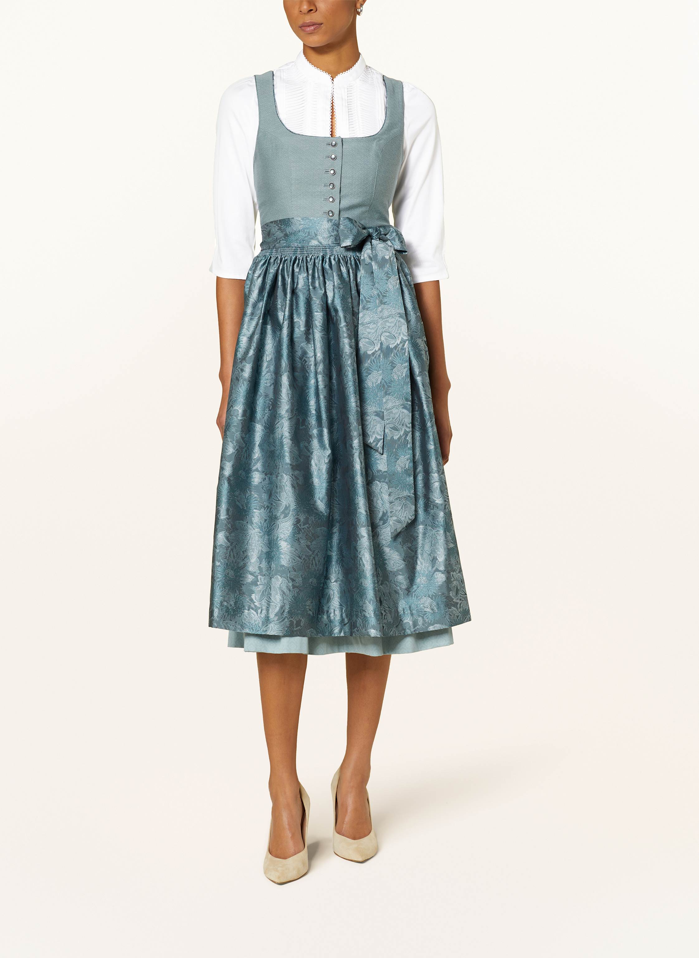 Thumbnail - Anno Domini Dirndlbluse Loni Mit 3/4-Arm weiss