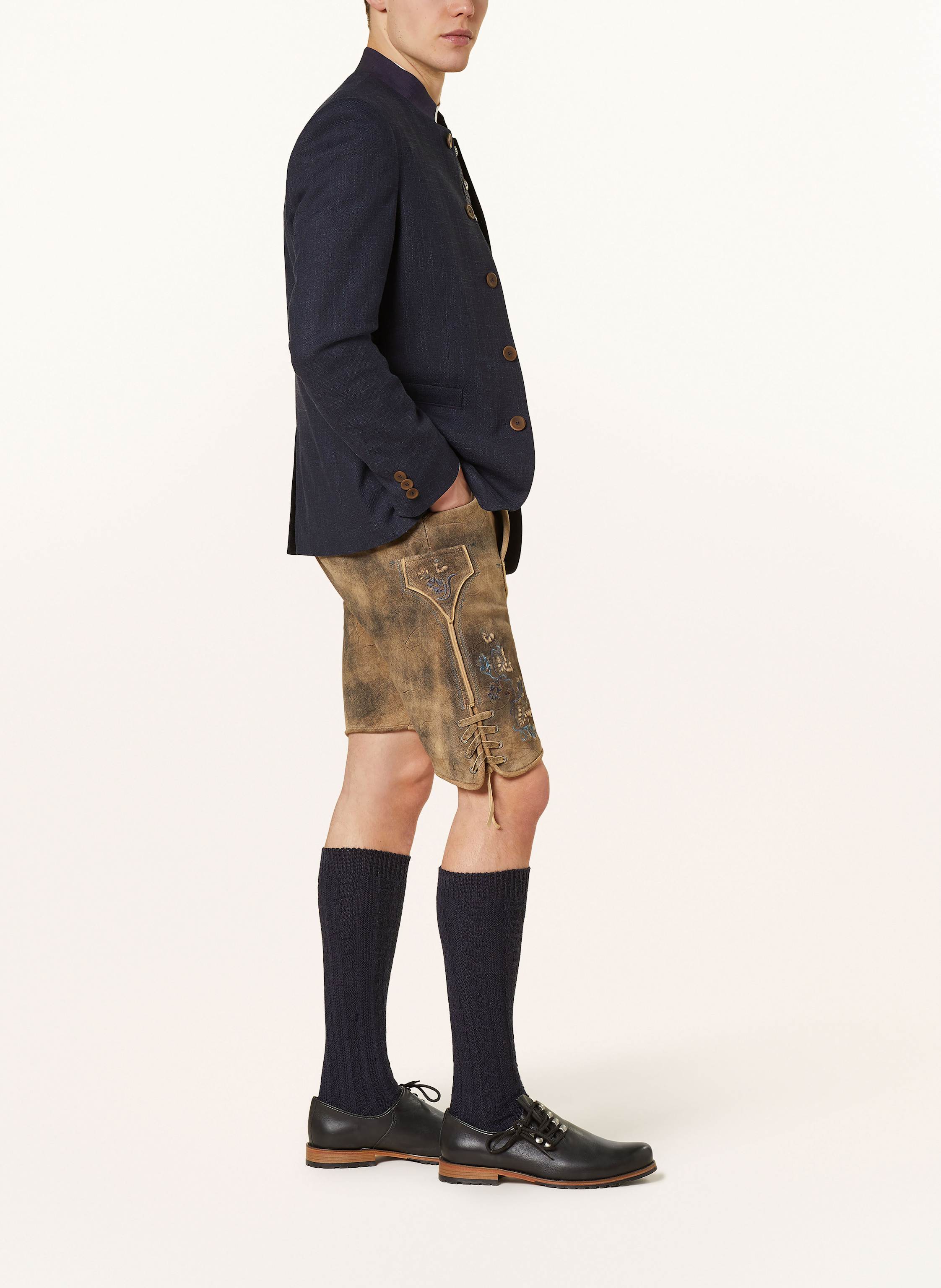 Thumbnail - Beckert Trachten-Lederhose Karwendel braun