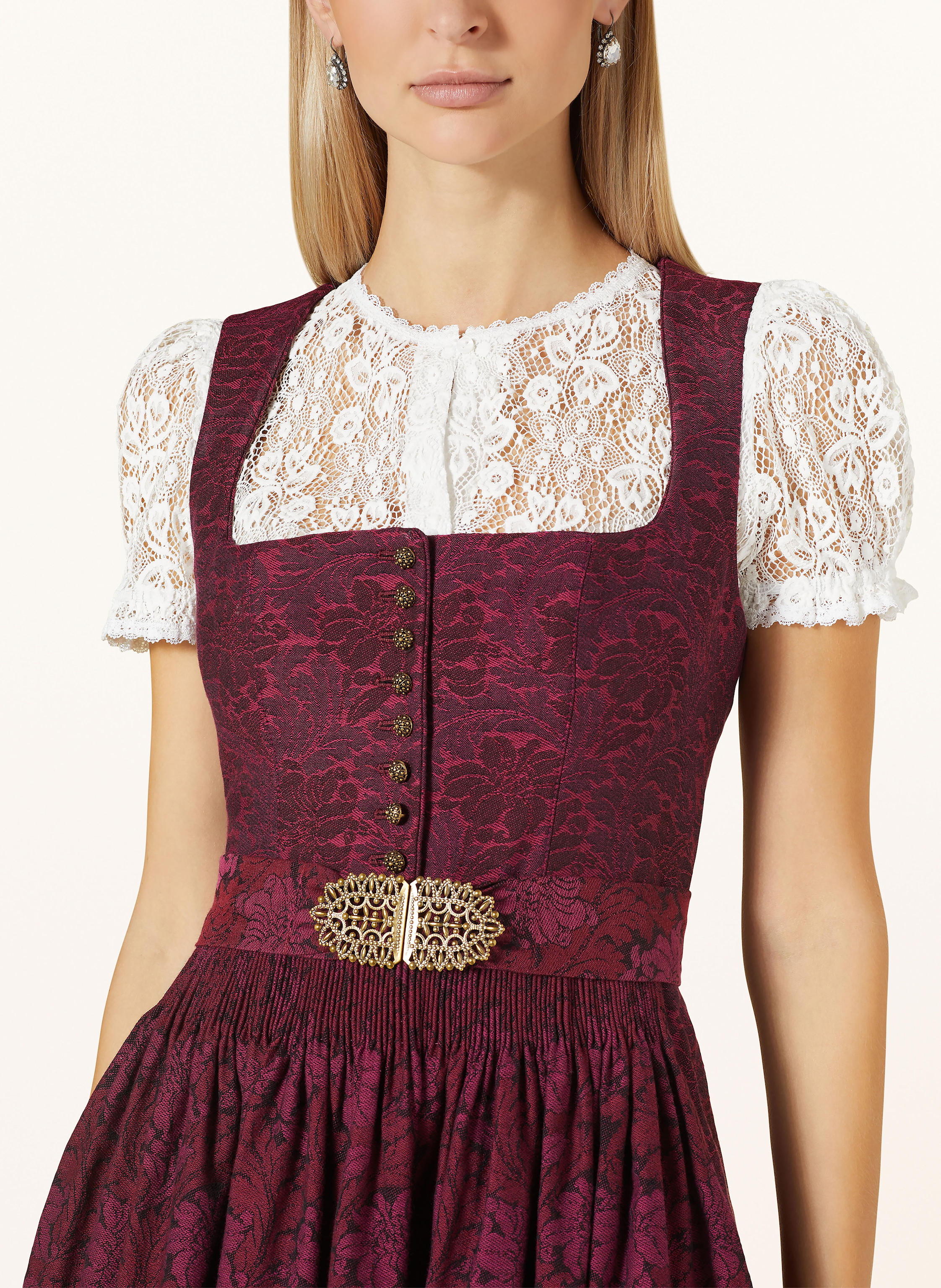 Thumbnail - Gottseidank Dirndl Monika rot