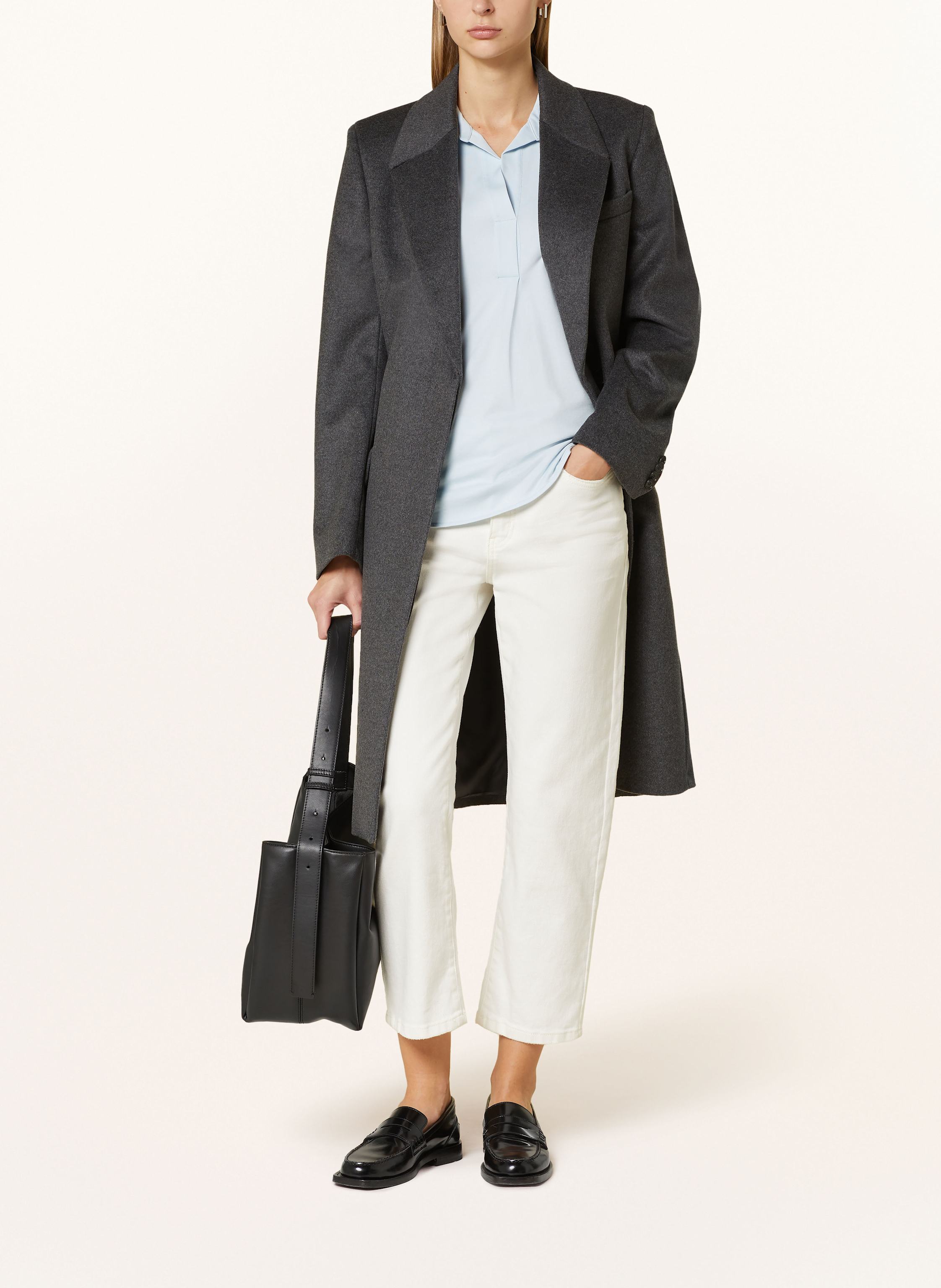 Thumbnail - Thylie Blusenshirt Lola Mit 3/4-Arm blau