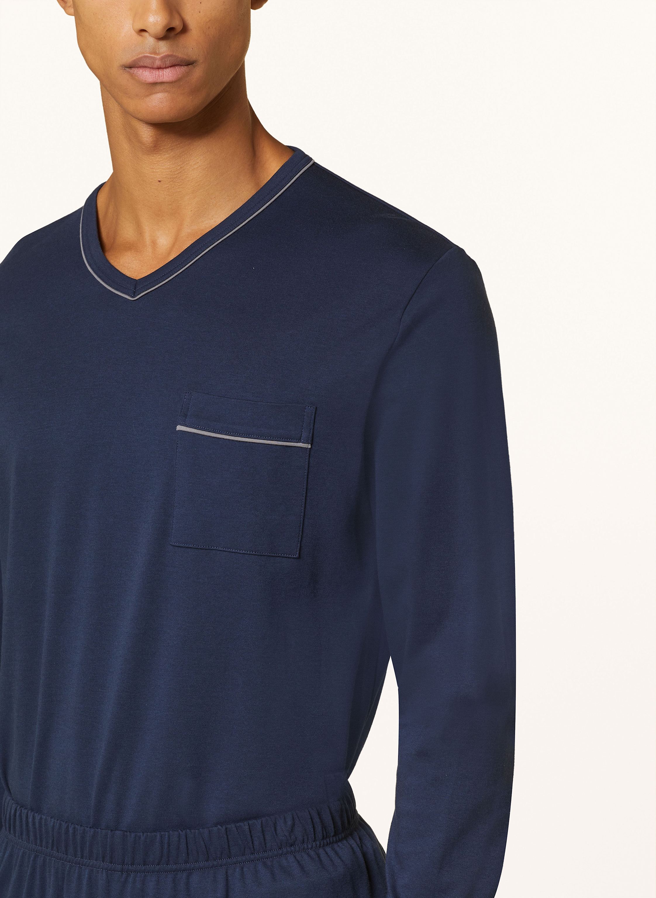 Thumbnail - Mey Schlafanzug Serie Pure Night blau