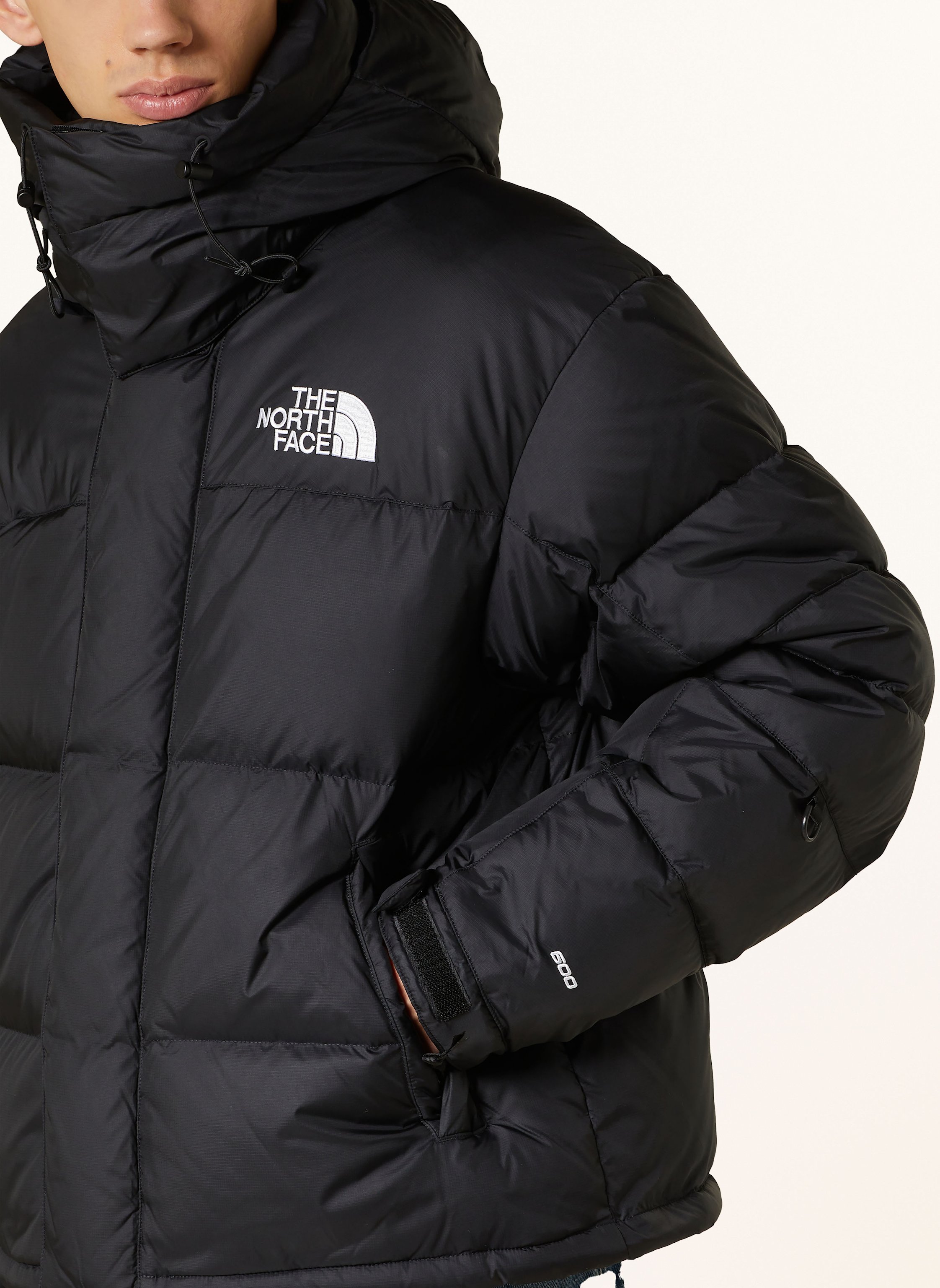Thumbnail - The North Face Daunenjacke Himalayan Baltoro Mit Abnehmbarer Kapuze schwarz