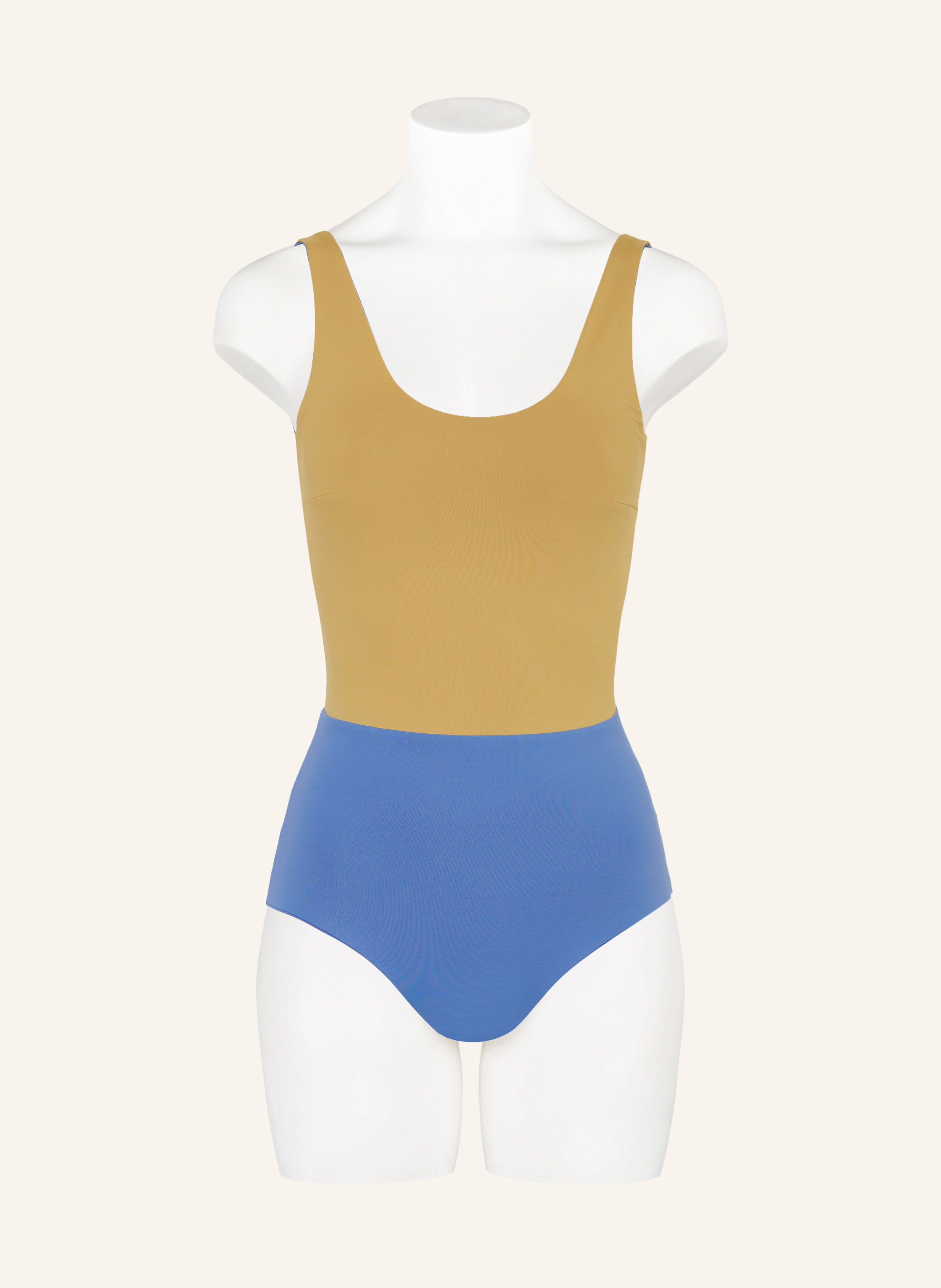 Thumbnail - Mymarini Badeanzug Plainbody Zum Wenden Mit Uv-Schutz 50+ blau
