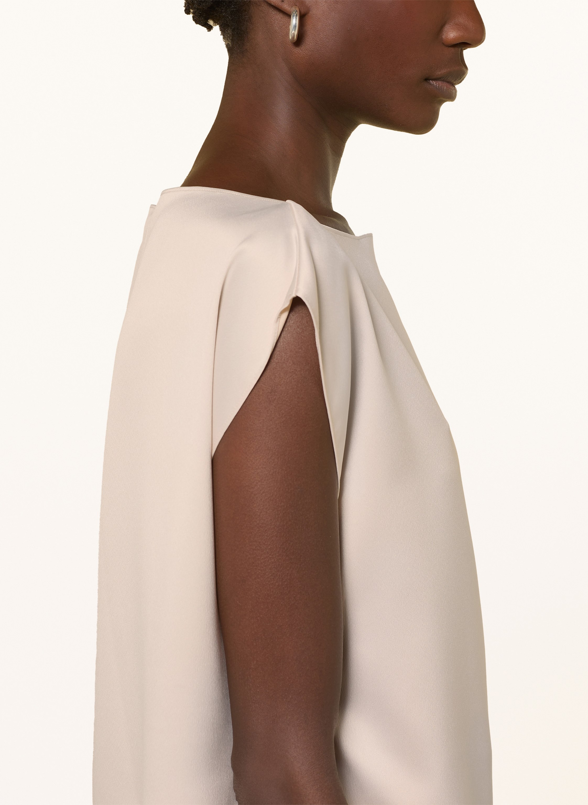 Thumbnail - Juvia Blusentop Caroll Aus Satin weiss