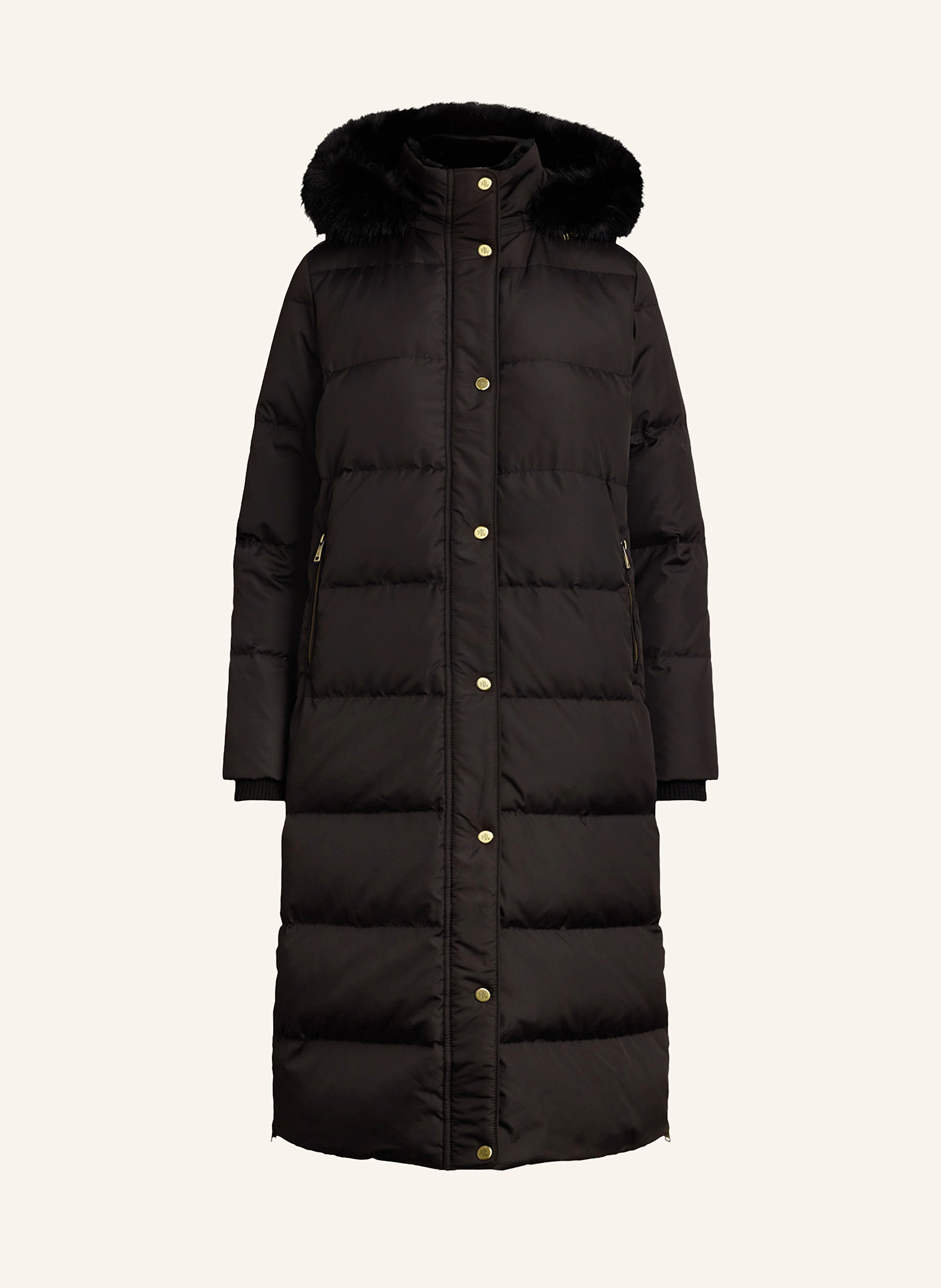 Ralph lauren coat with fur hood deals