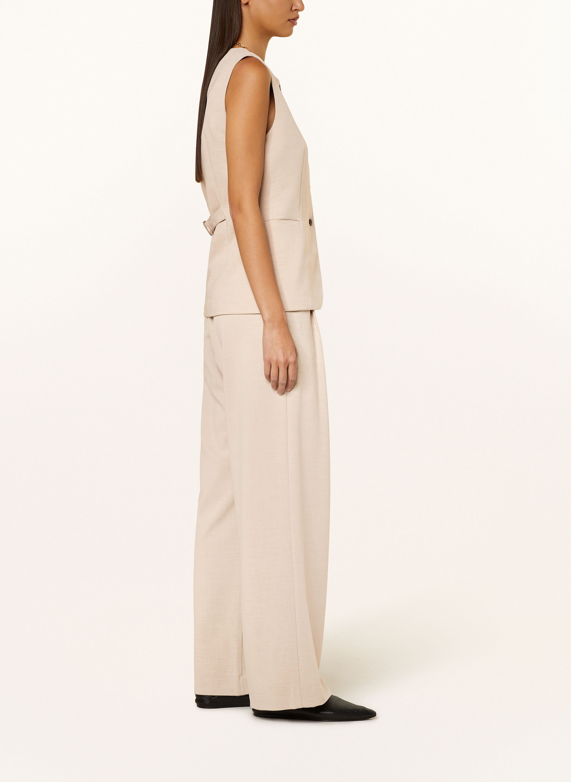 Thumbnail - Msch Copenhagen Marlenehose Mschmirabelle Michelle beige