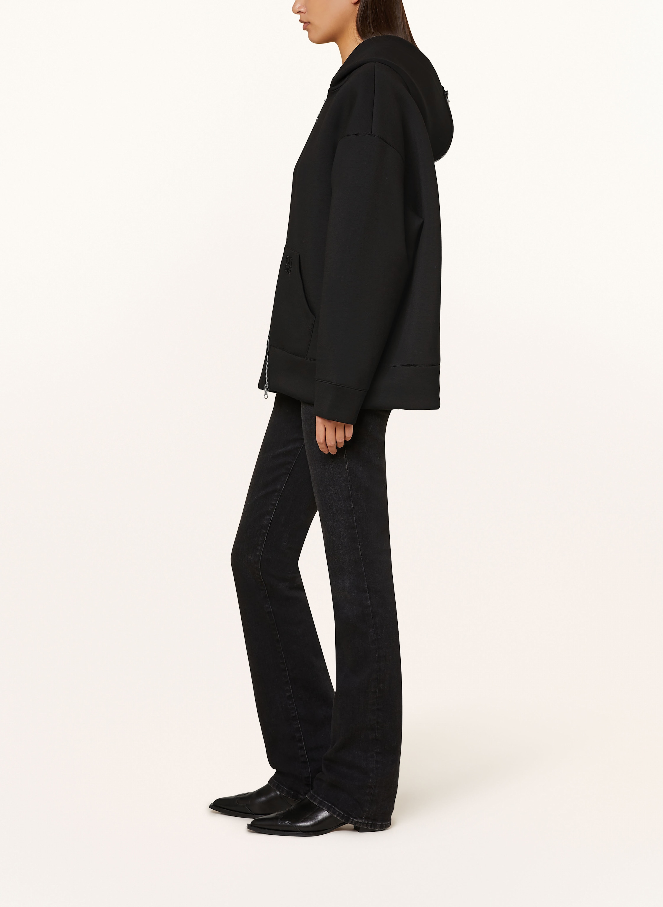 Thumbnail - Only Oversized-Sweatjacke schwarz