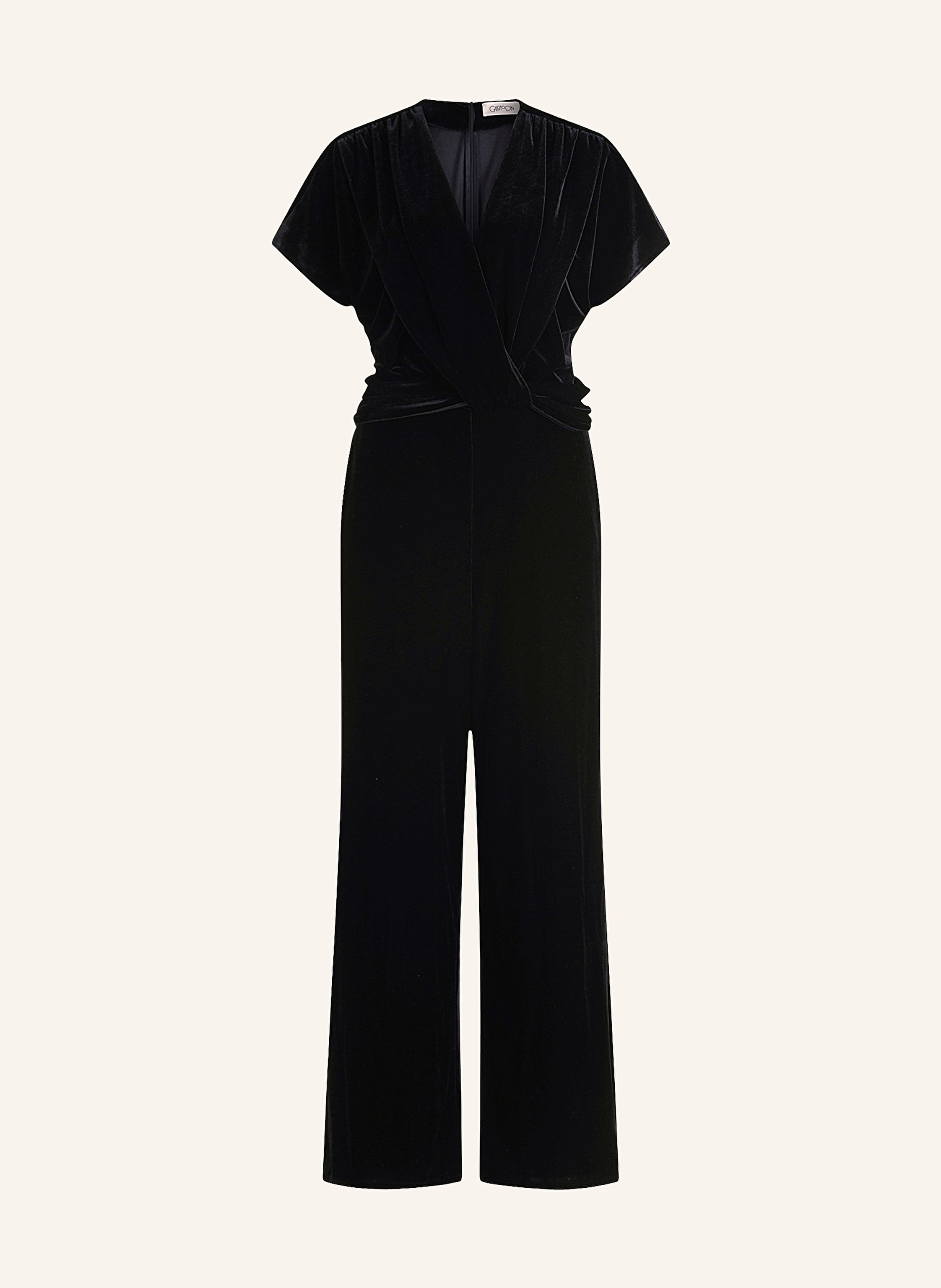 Black velvet jumpsuit new look new arrivals