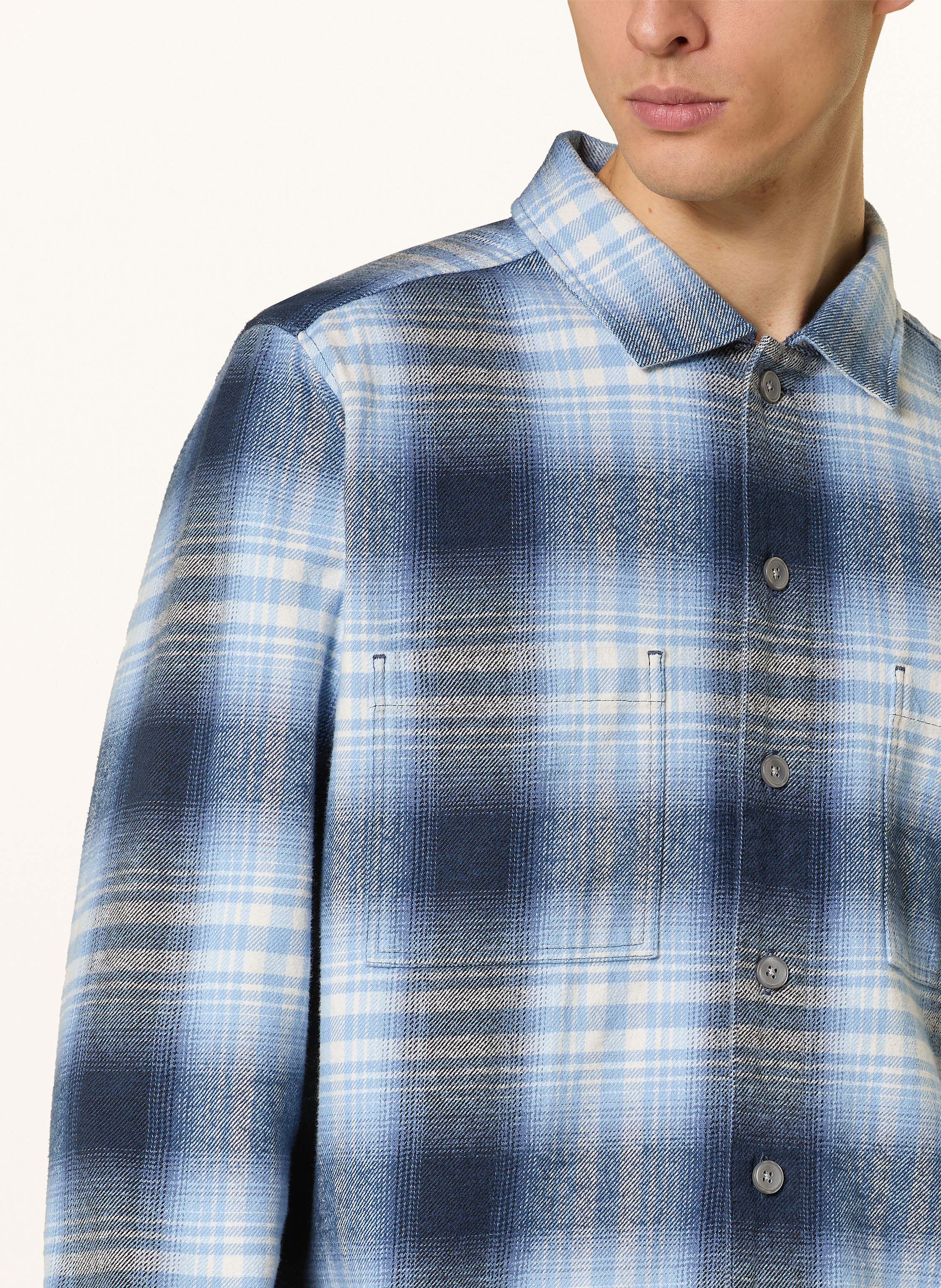 Thumbnail - Olymp Hemd Comfort Fit blau