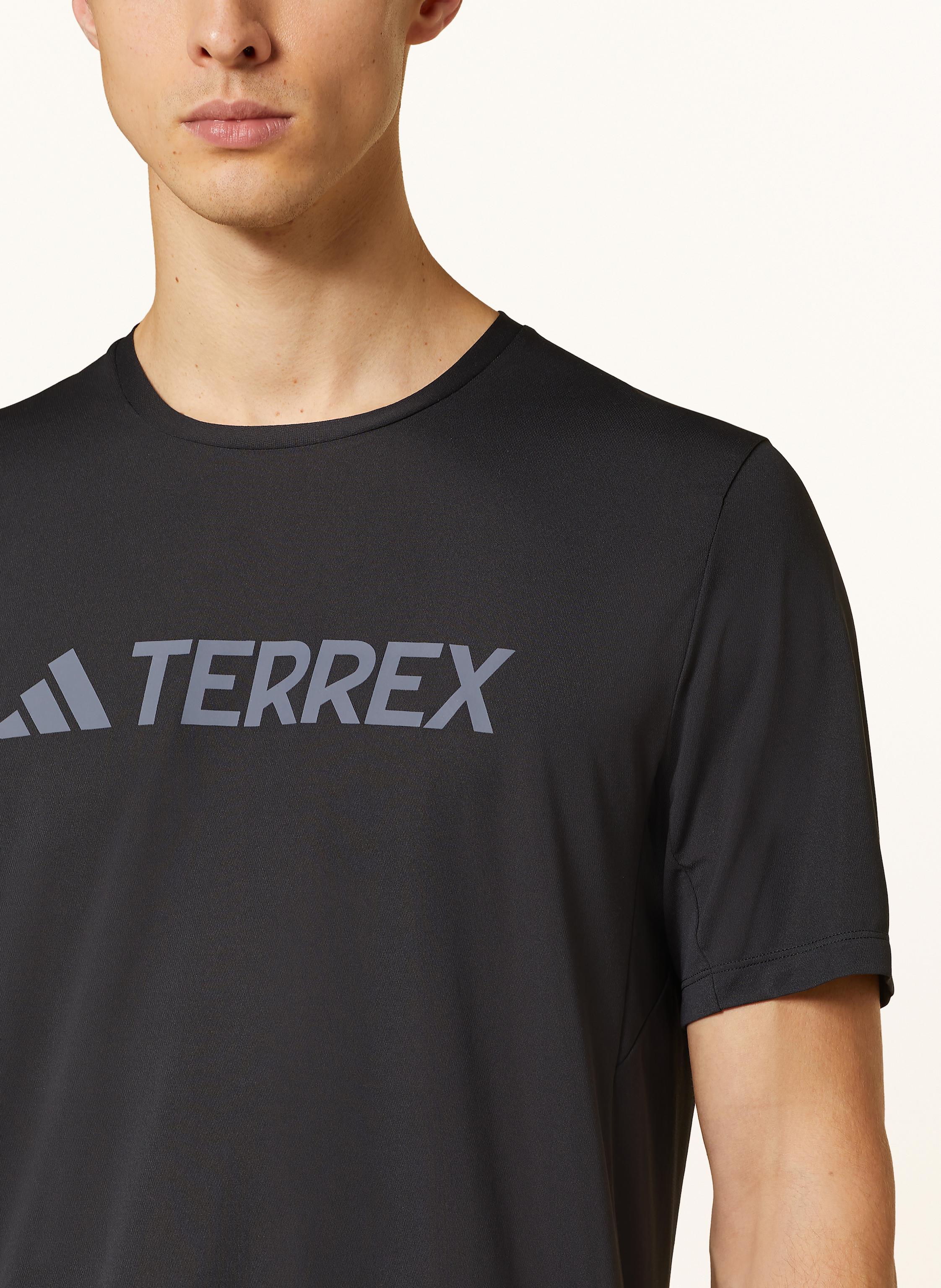 Thumbnail - Adidas Terrex Terrex Multi Climacool Logo Tech T-Shirt schwarz