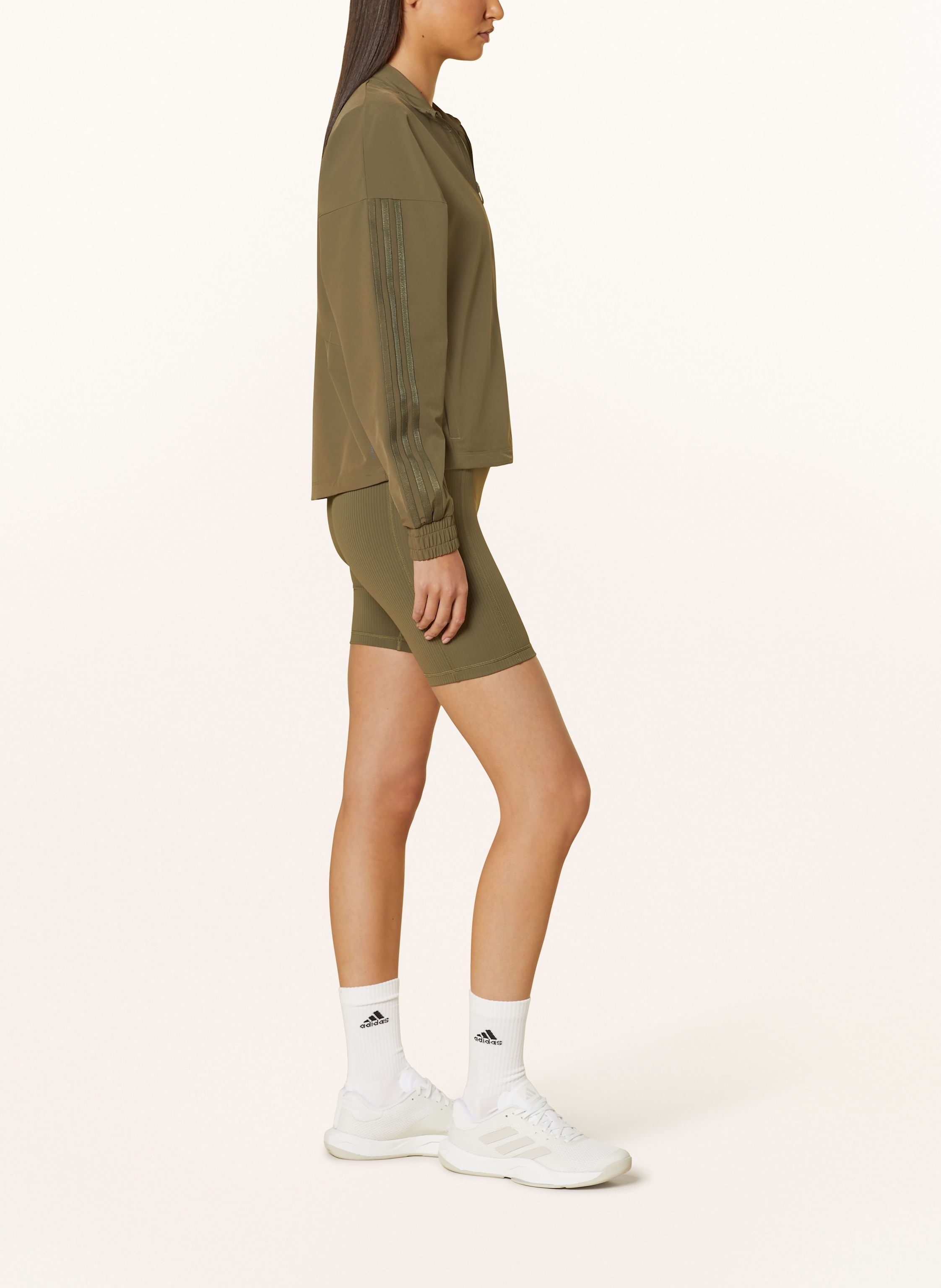 Thumbnail - Adidas Trainingsshorts Optime Rib braun