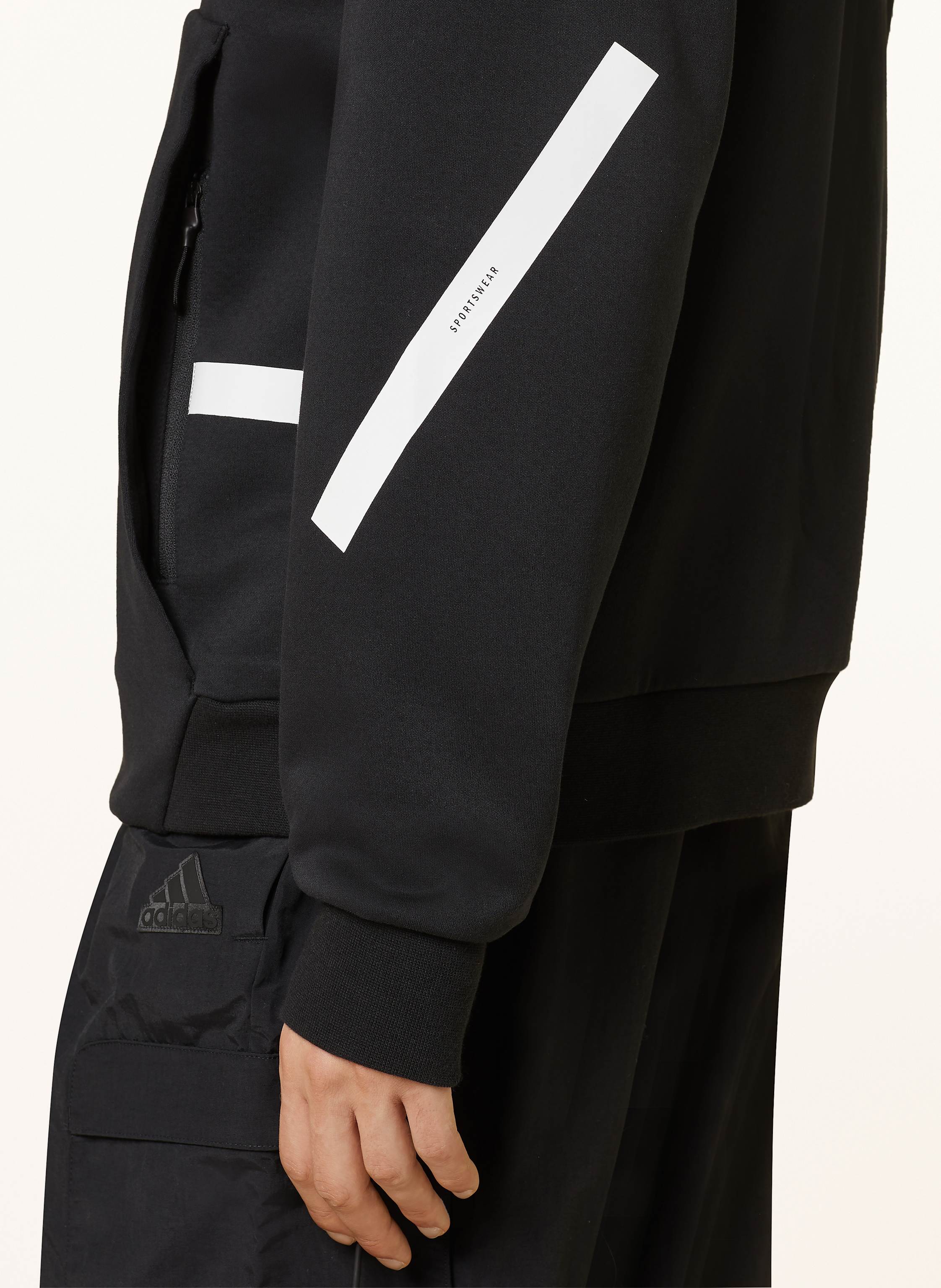 Thumbnail - Adidas Troyer schwarz