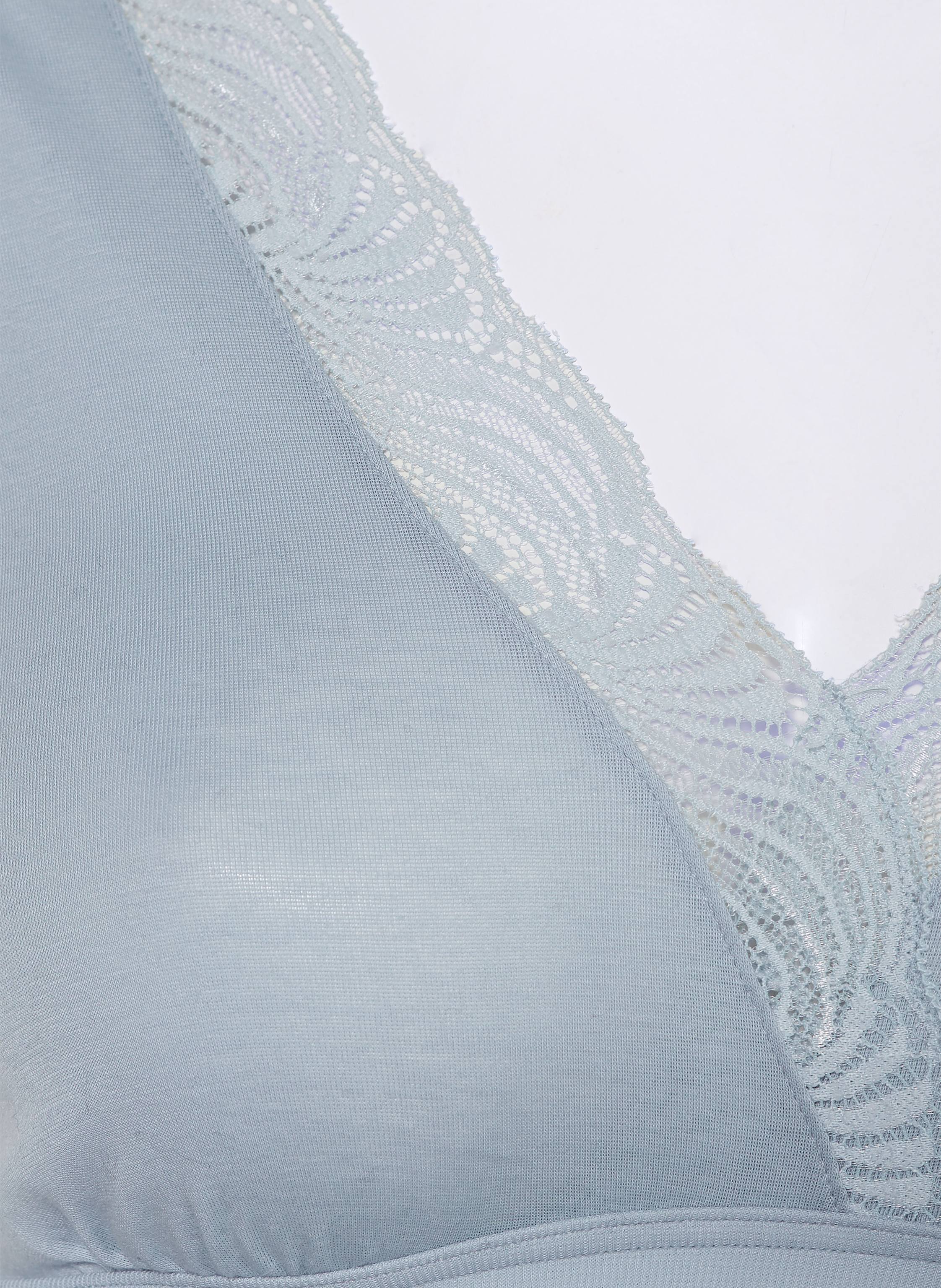 Thumbnail - Hanro Soft-Bh Cotton Delight blau