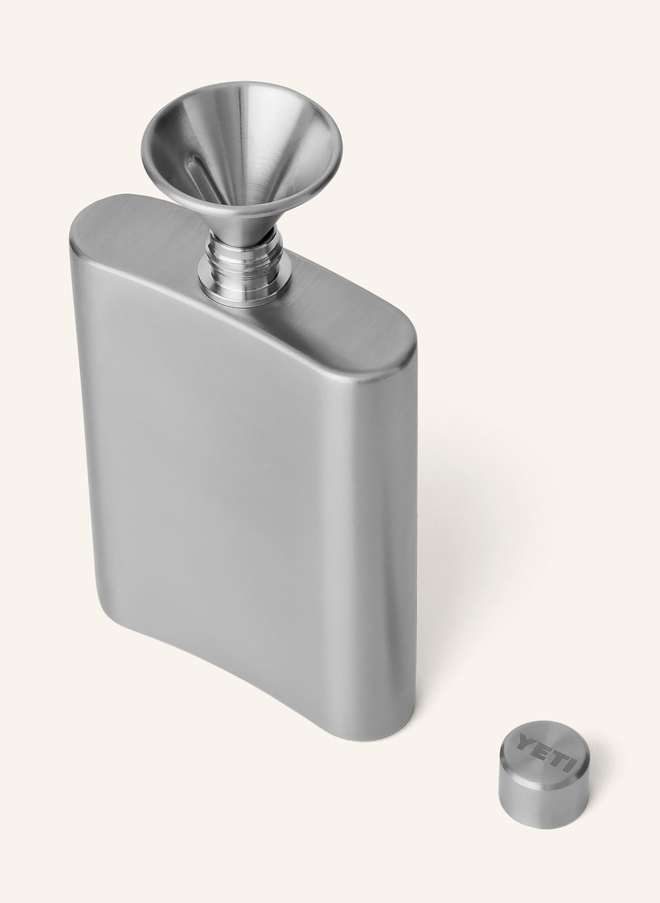 Thumbnail - Yeti Flachmann Rambler silber