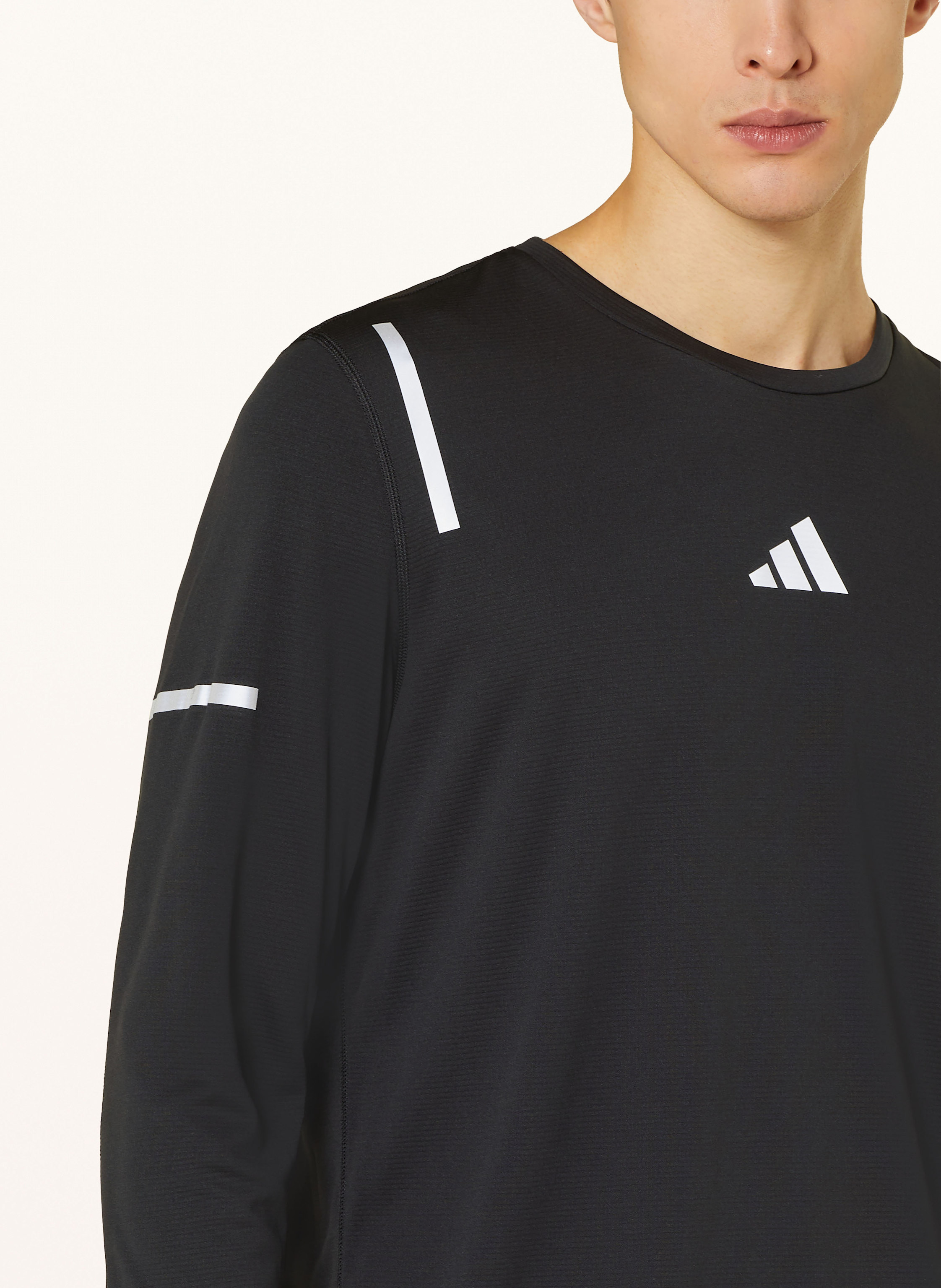 Thumbnail - Adidas Laufshirt Ultimate Running Reflective schwarz