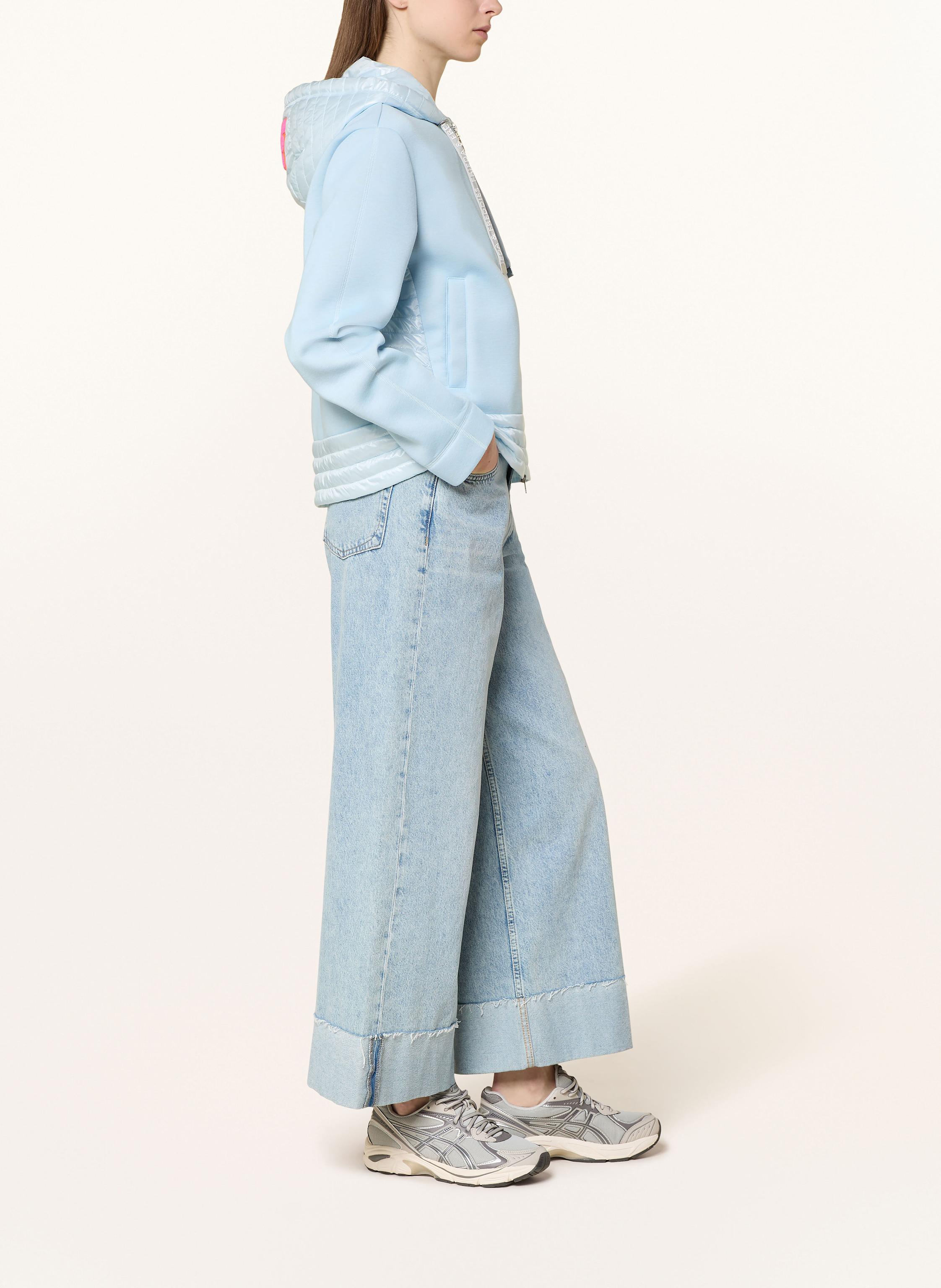 Thumbnail - Frieda & Freddies Jacke Nixi Im Materialmix blau