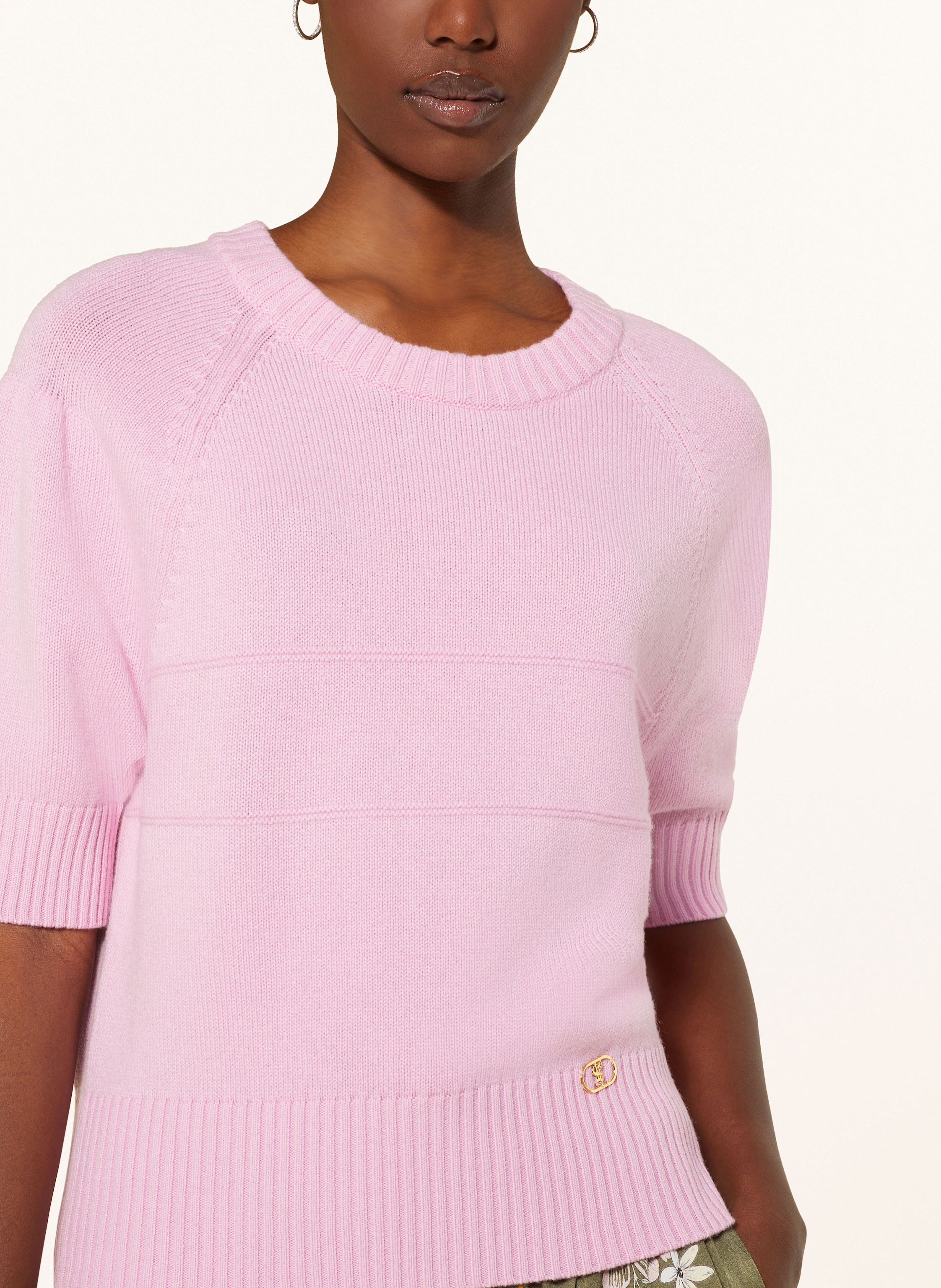 Thumbnail - Sem Per Lei Strickshirt Mit Cashmere rosa