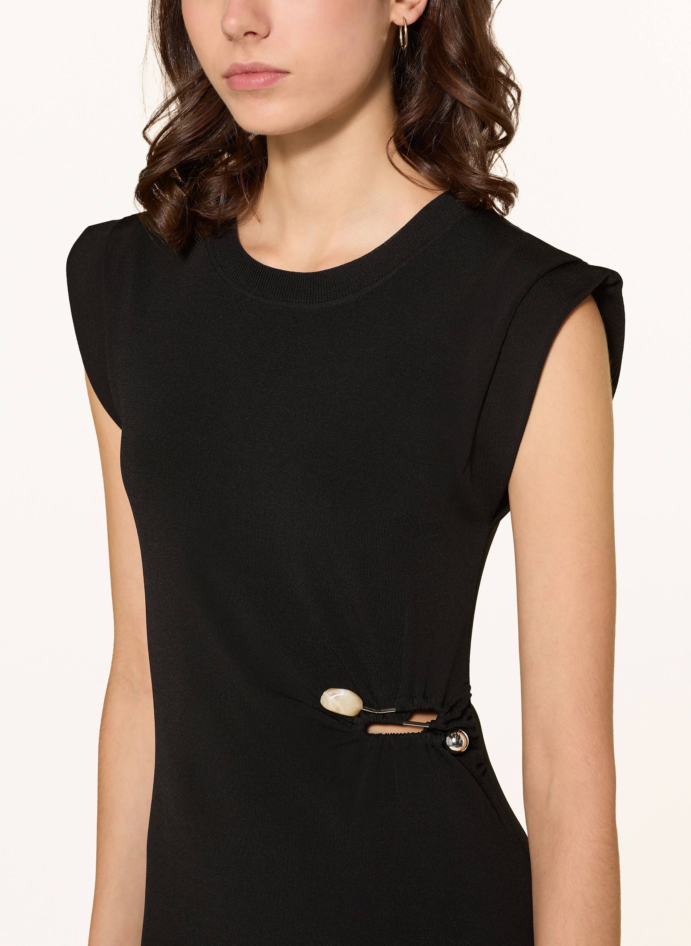 Thumbnail - Mrs & Hugs Strickkleid schwarz