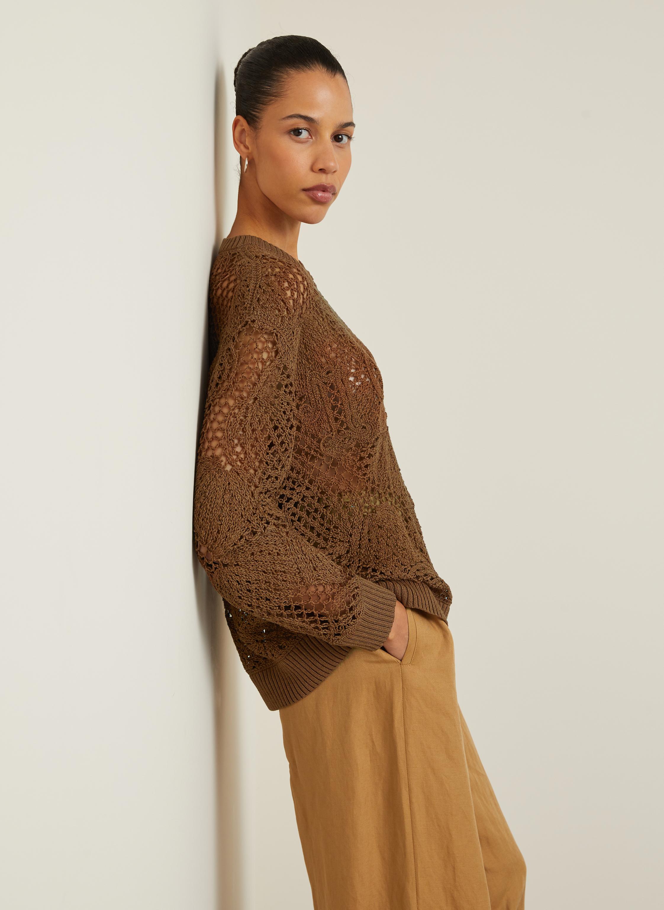 Thumbnail - Max Mara Pullover Farea braun