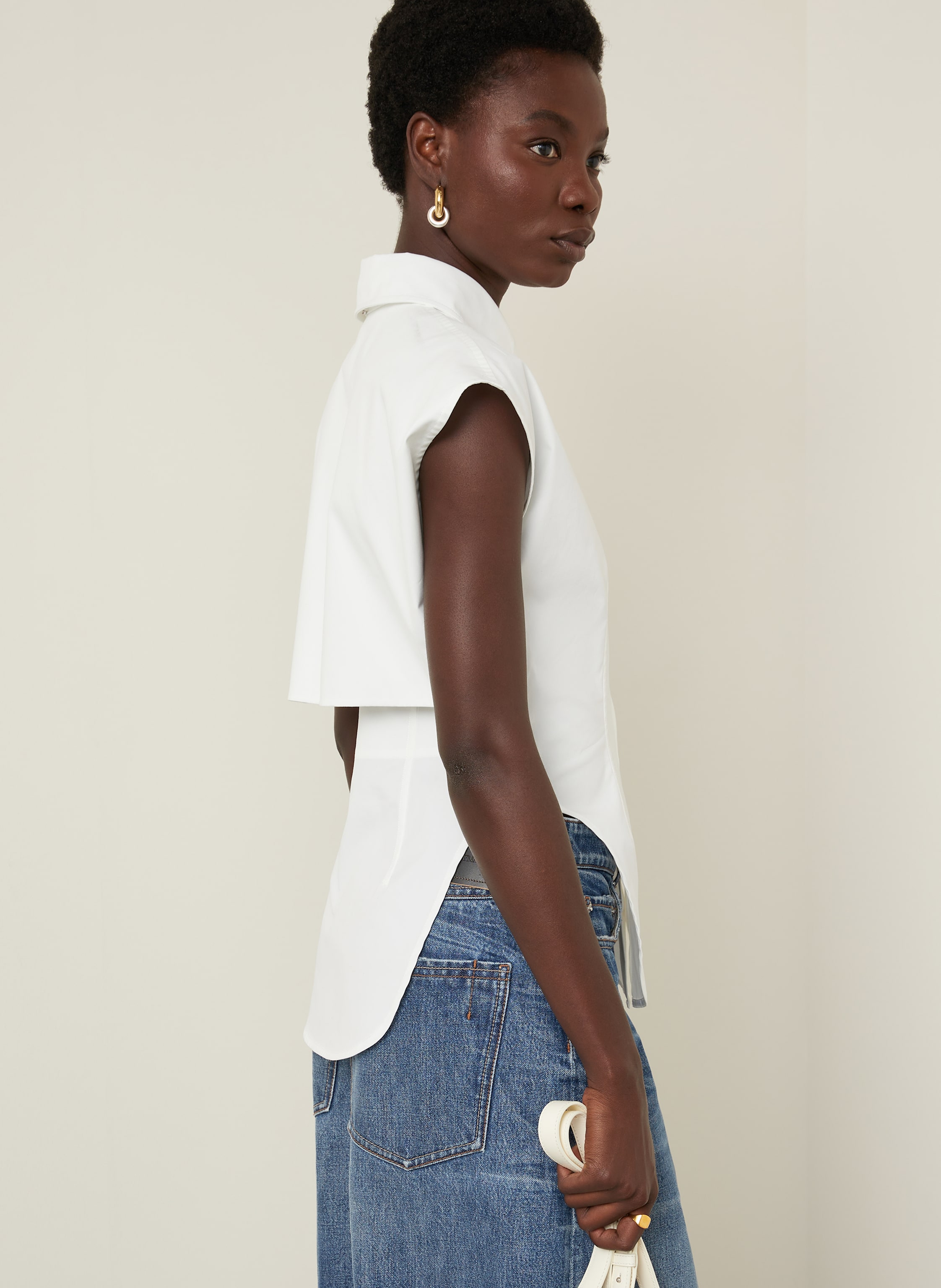 Thumbnail - Sportmax Blusentop Sabato weiss