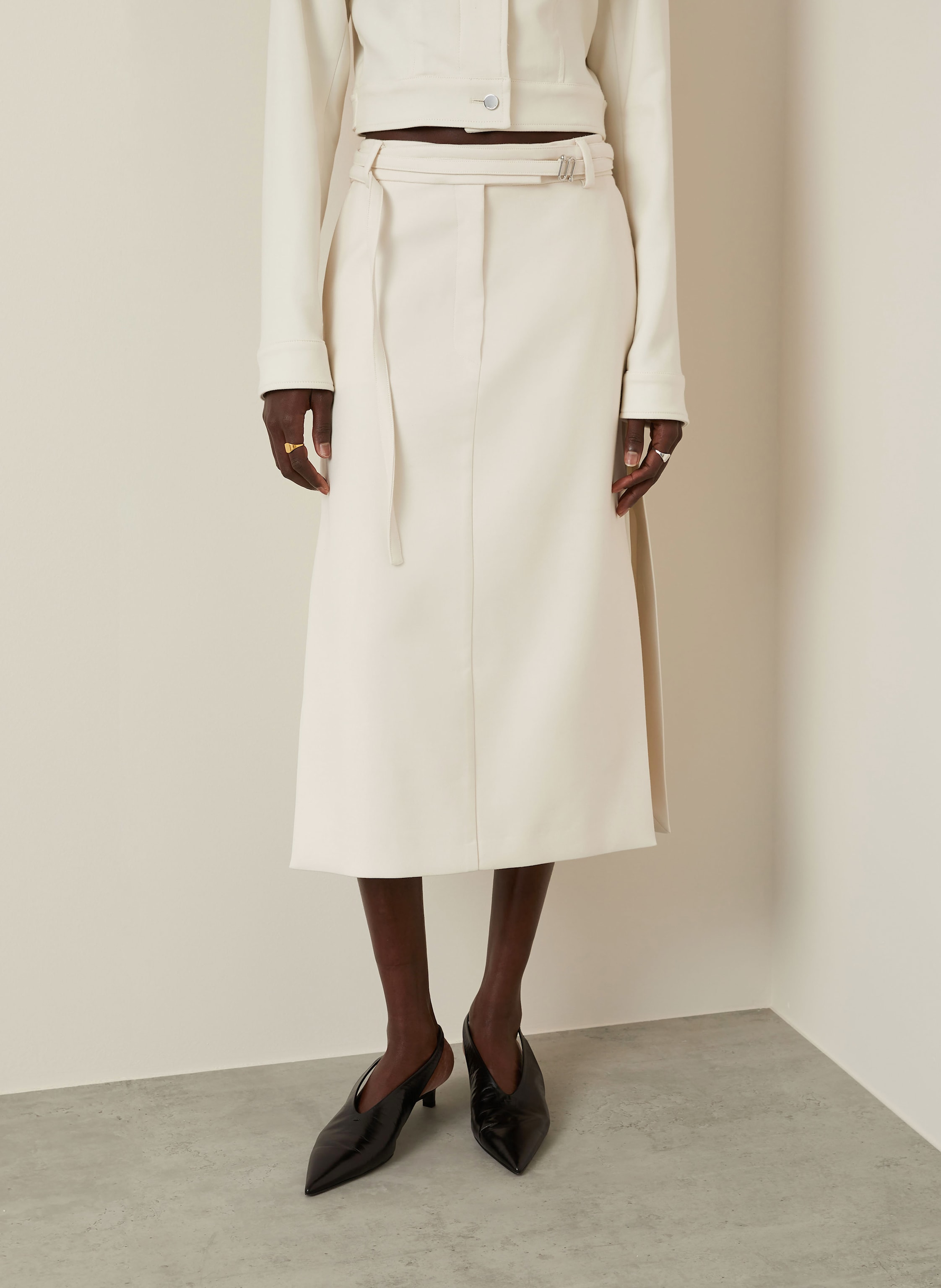 Thumbnail - Sportmax Rock Garbo weiss