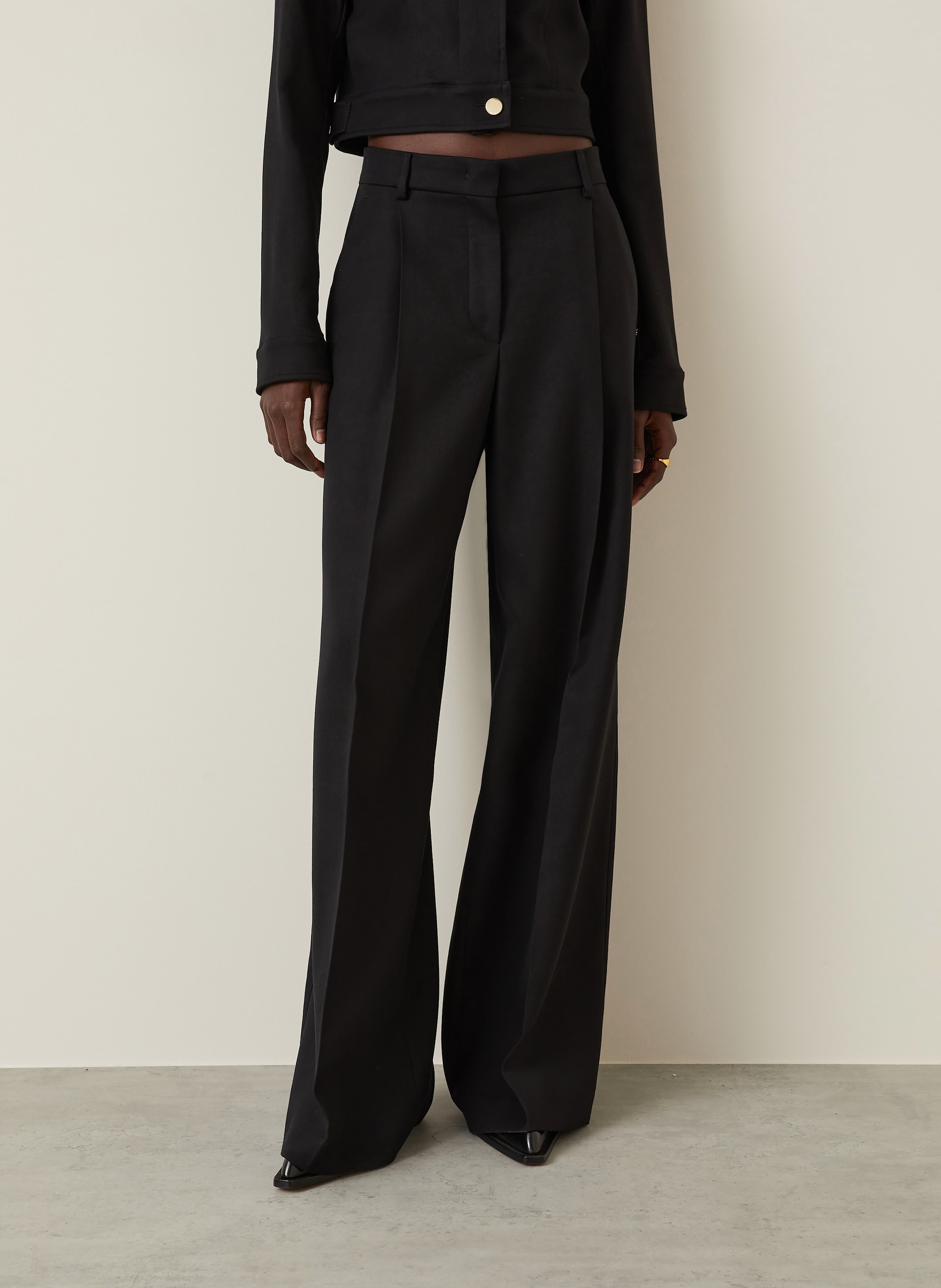 Thumbnail - Sportmax Marlenehose Veggia schwarz