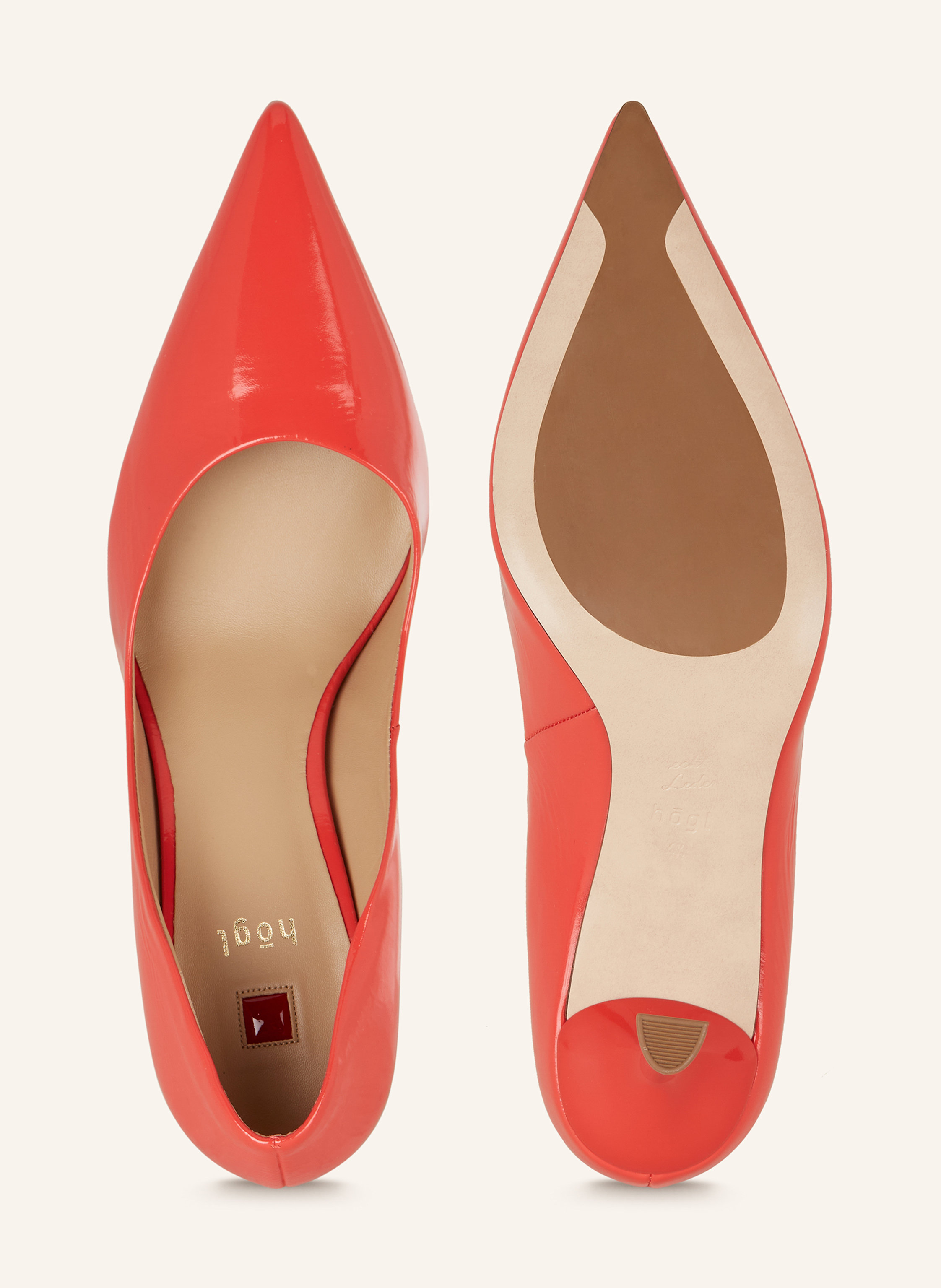 Thumbnail - Högl Lack-Pumps orange