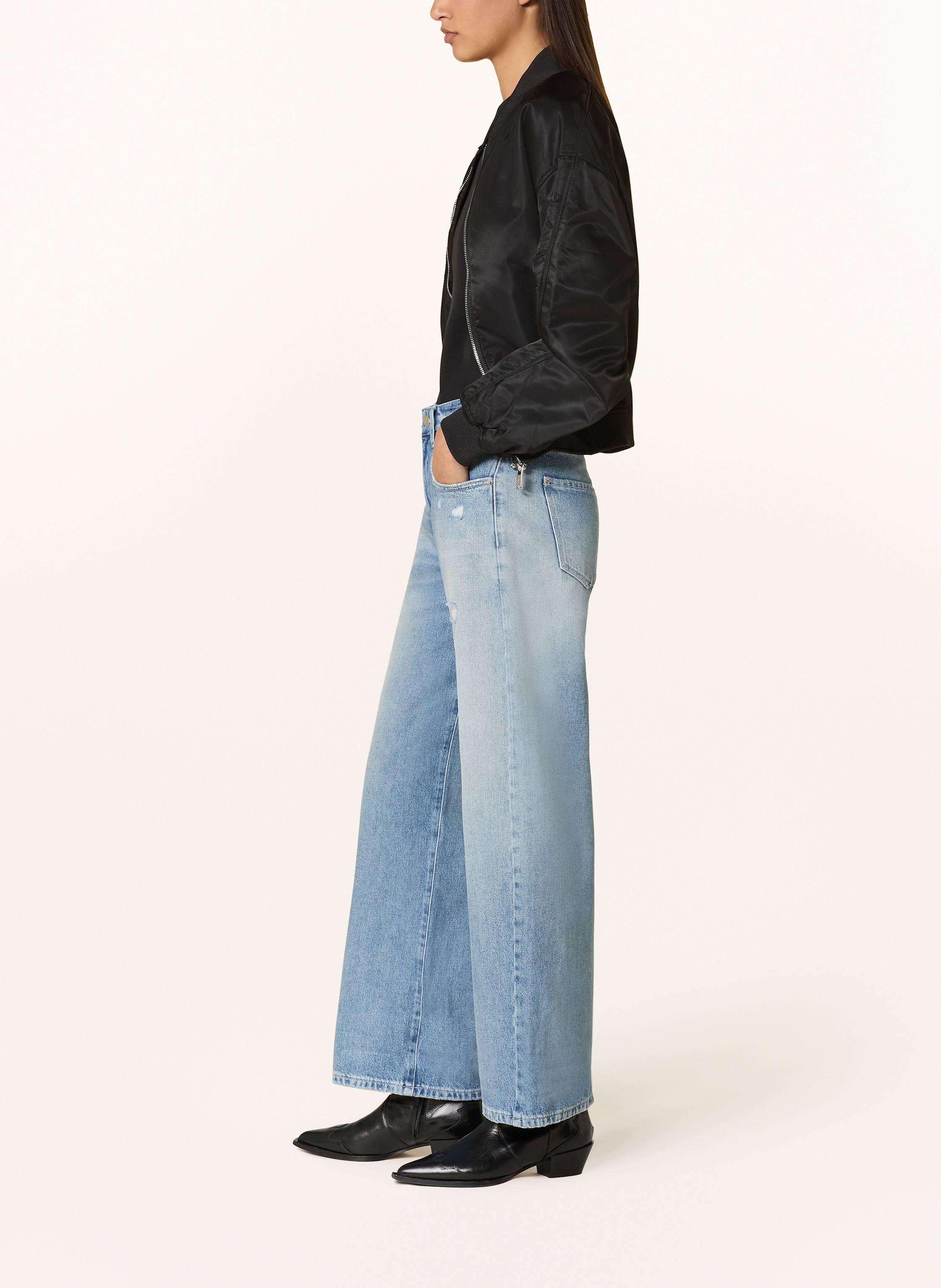 Thumbnail - Pnts Destroyed Jeans The Loose blau