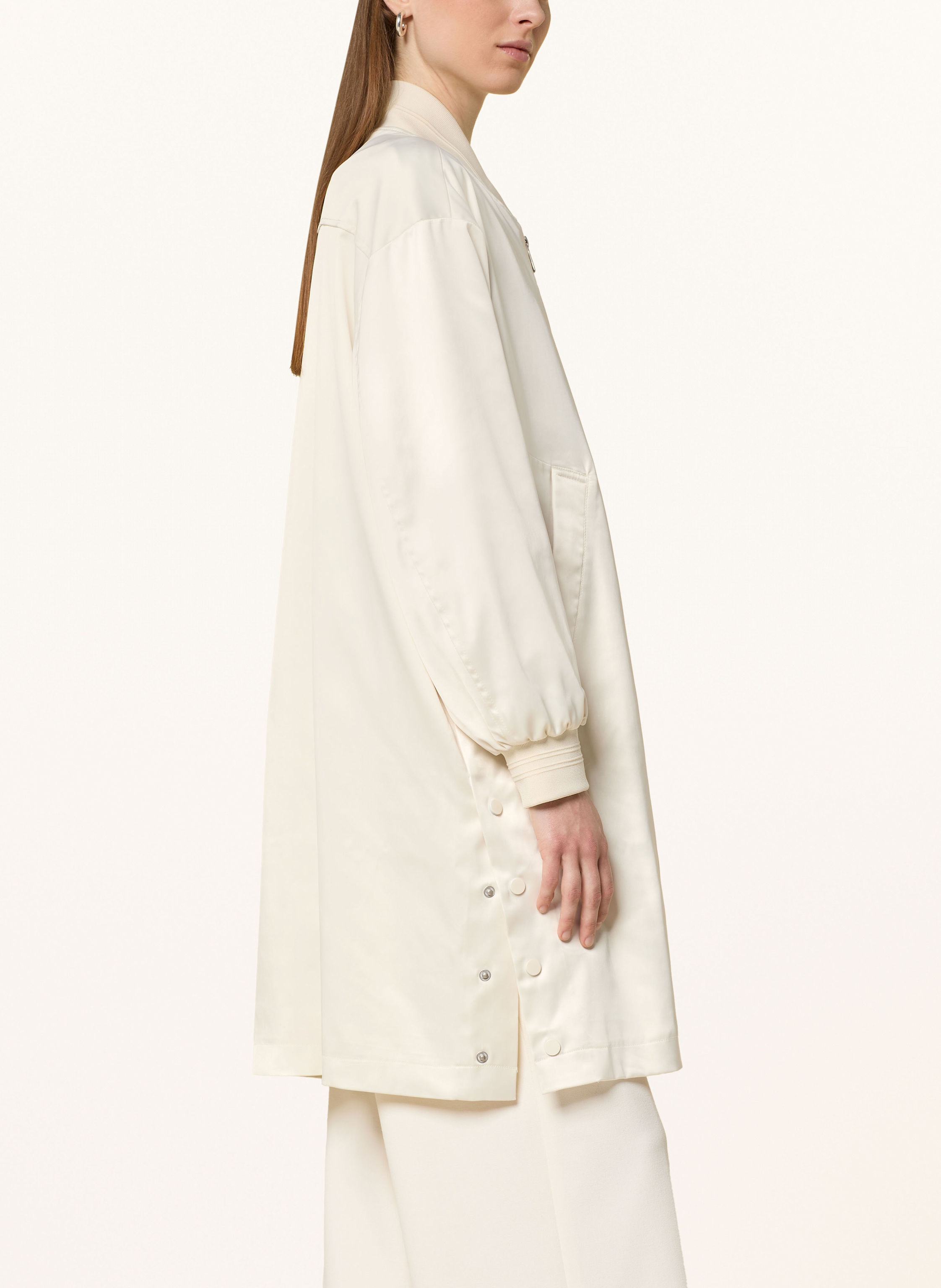 Thumbnail - Rino & Pelle Satinjacke Bannerlong weiss