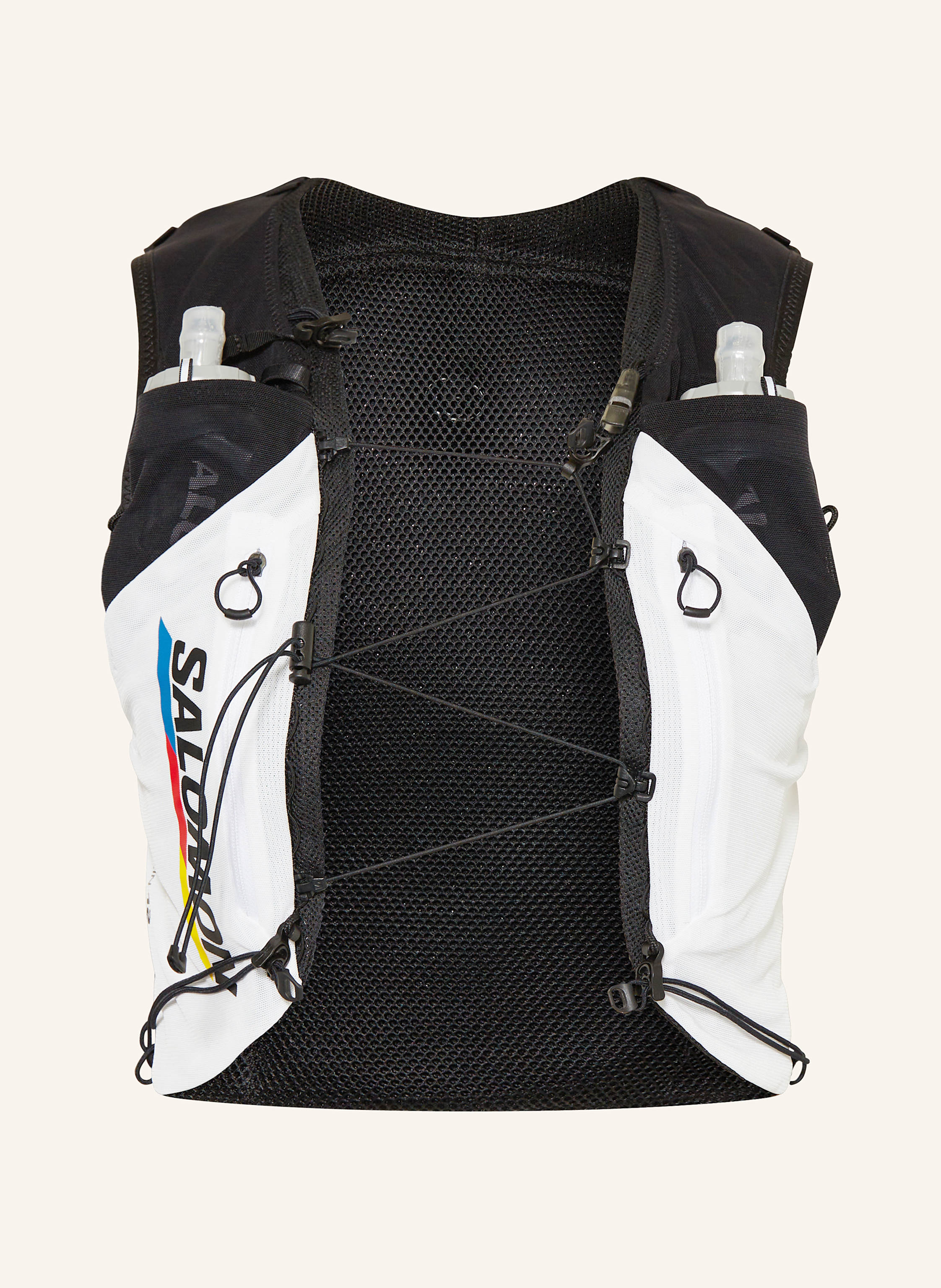 SALOMON Laufweste ADV SKIN 12 in schwarz weiss