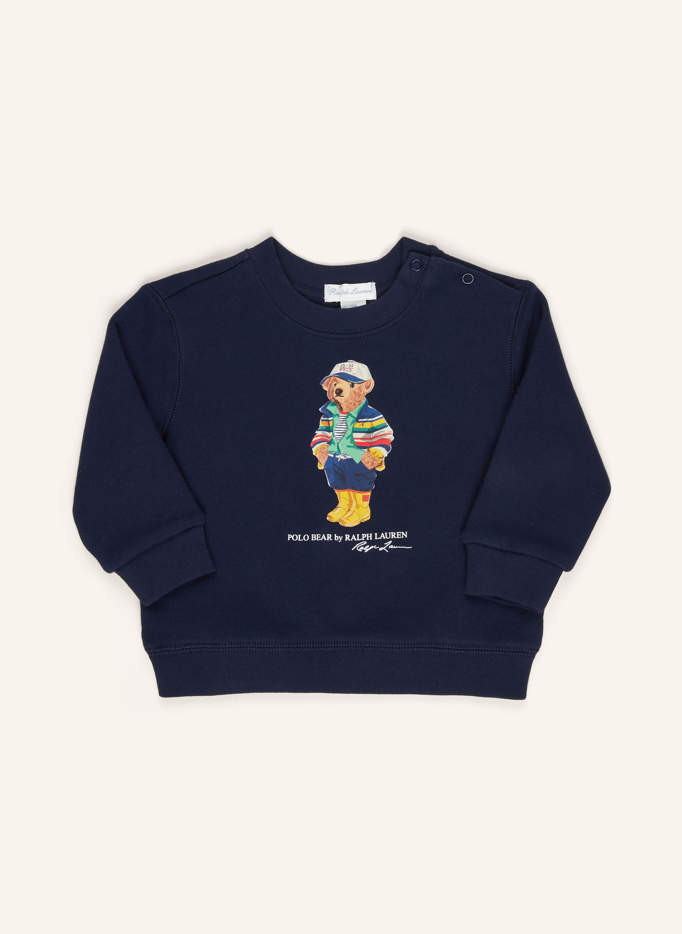 POLO RALPH LAUREN Sweatshirt in dunkelblau grun gelb